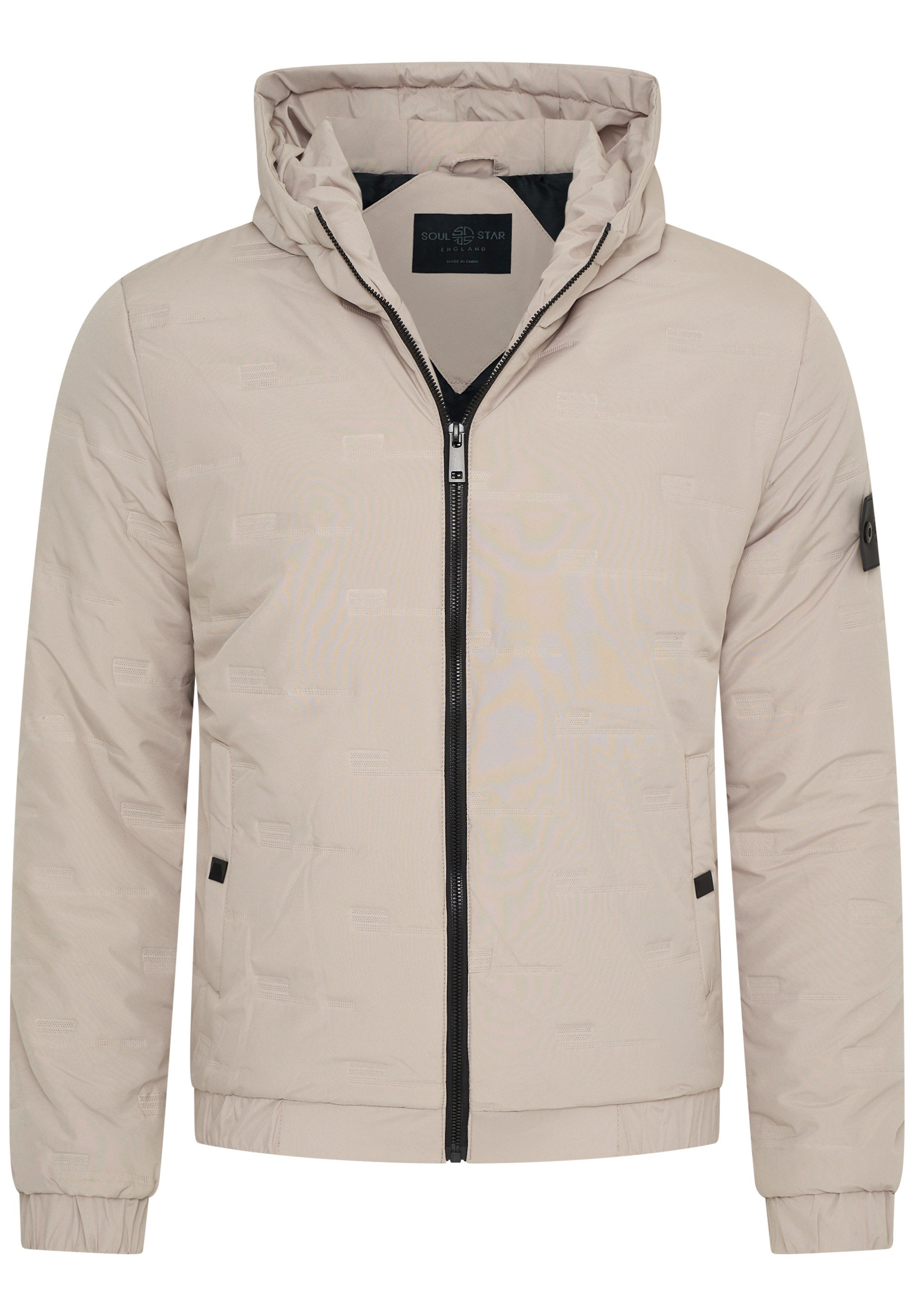 SOULSTAR Bomberjacke S2BALZERS Herren Blouson mit Kapuze Steppjacke Outdoor-Jacke Pufferjacke