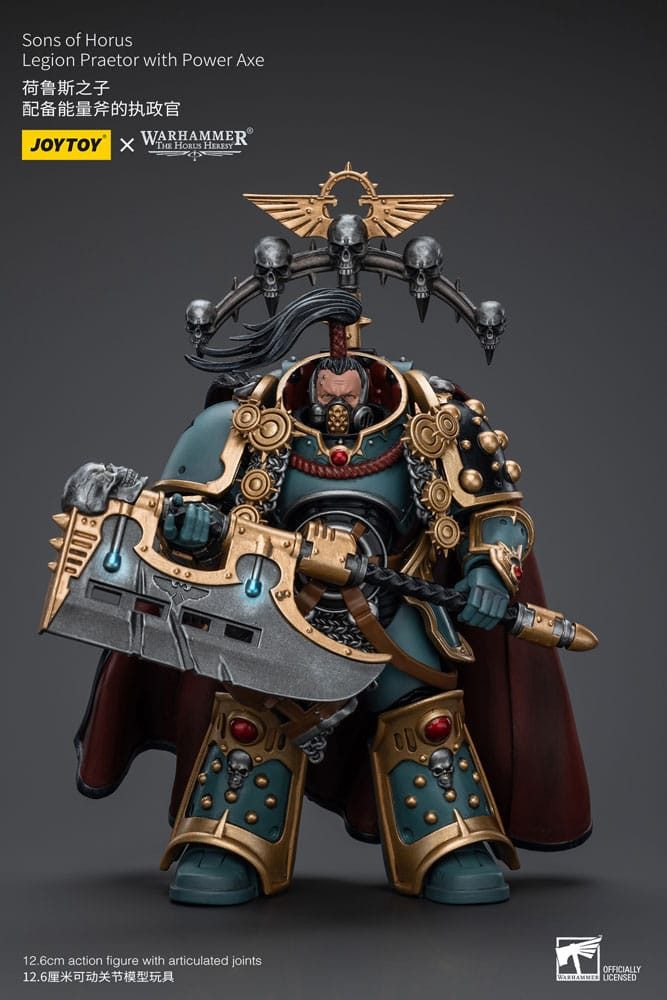 Joy Toy (CN) Actionfigur Warhammer The Horus Heresy Sons of Horus Legion Praetor with Power Axe