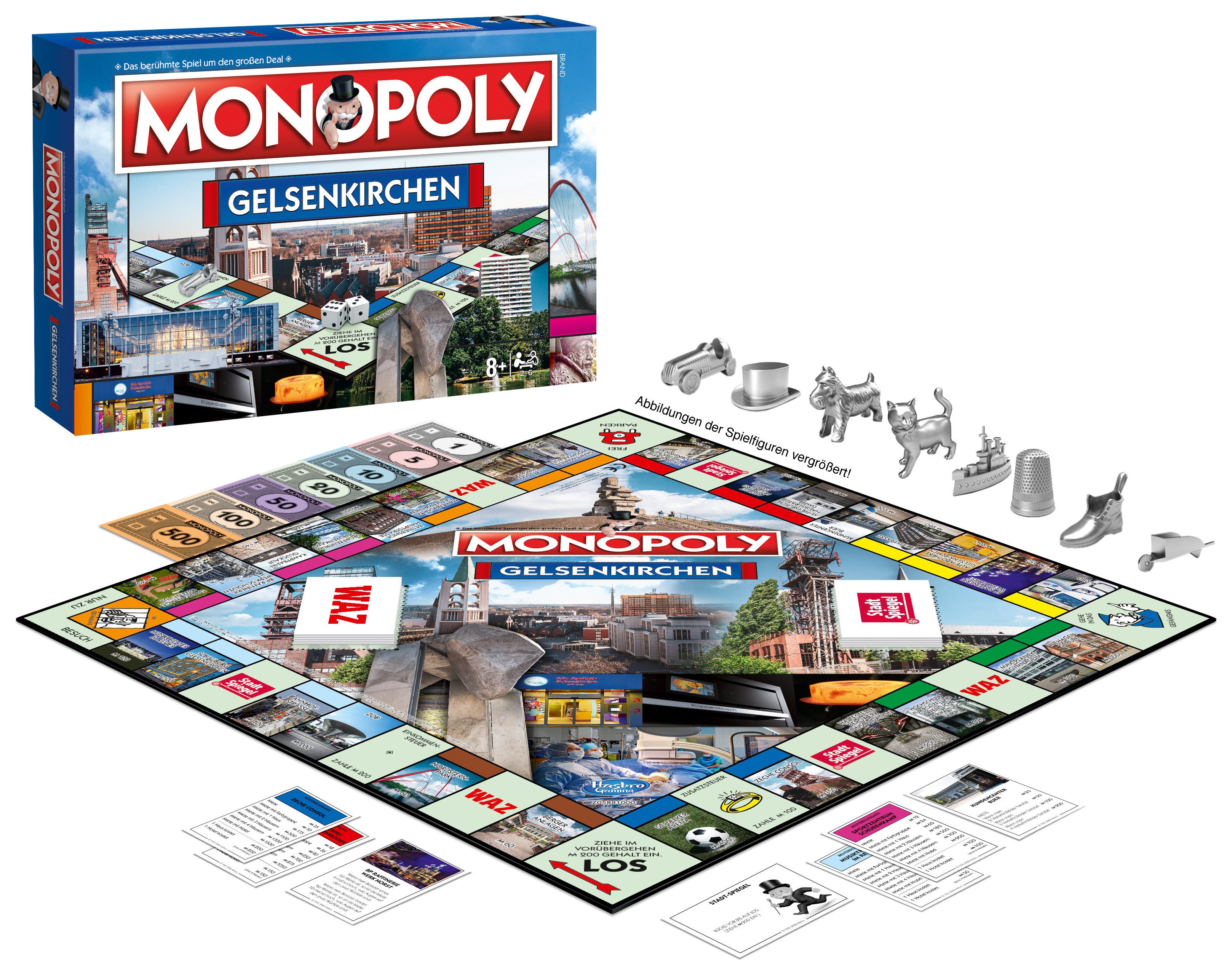 Winning Moves Spiel Monopoly Gelsenkirchen, Brettspiel
