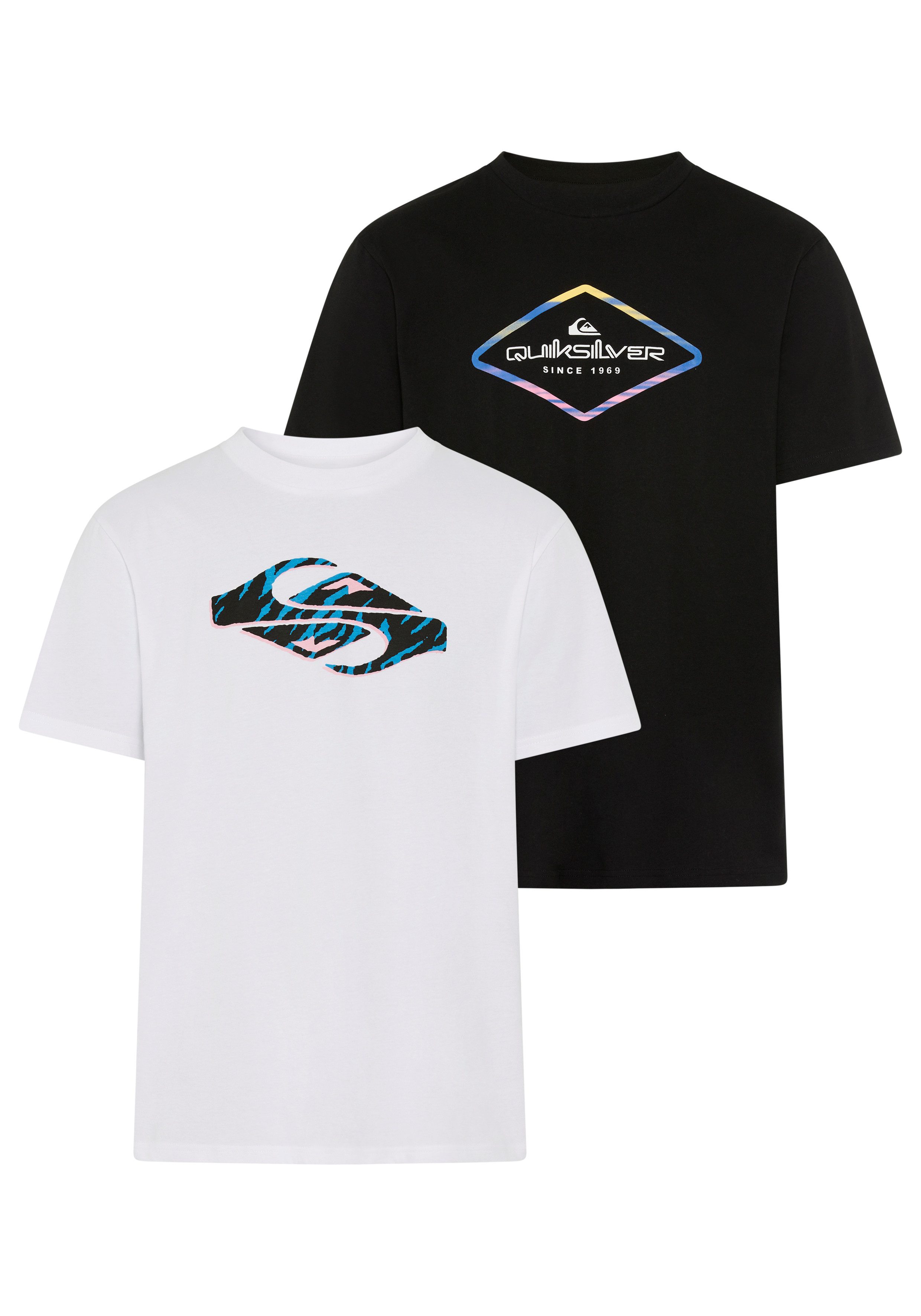 Quiksilver T-Shirt SURF SAFARI INSIDE QUAD PACK (2-tlg)
