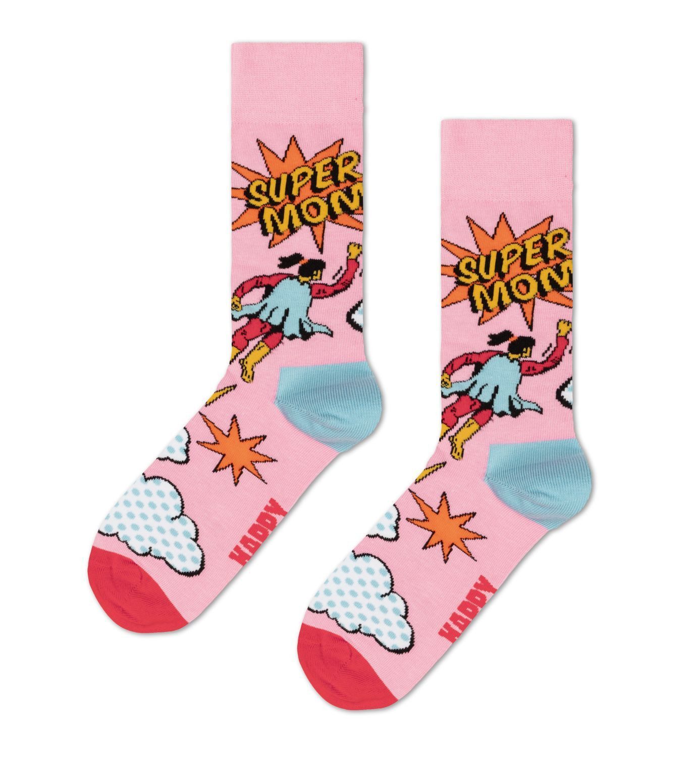 Happy Socks Freizeitsocken Happy Socks Flying Mom Socks 36-40