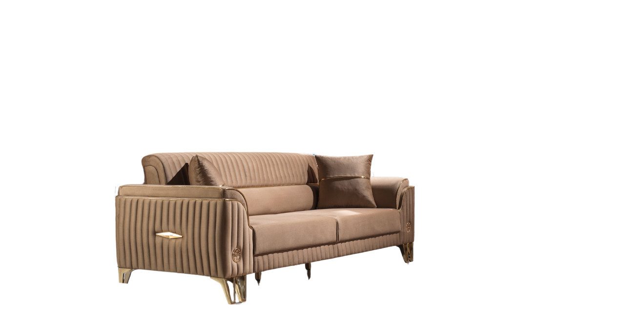 Villa Möbel Sofa Flavia, 1 Stk. 2-Sitzer, Hand Made Quality, pflegeleichter günstig online kaufen