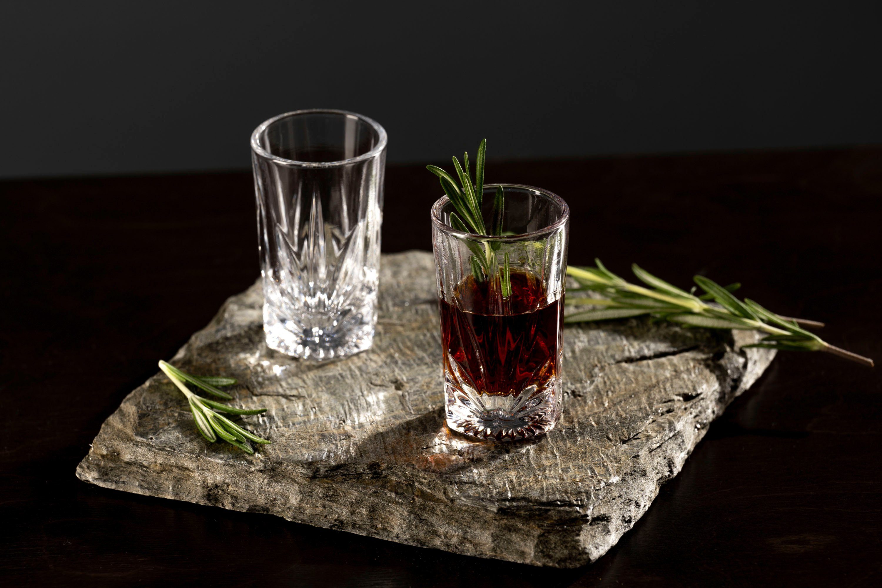 LEONARDO Schnapsglas CAPRI, 4-tlg., Glas, 70 ml, 4-teilig