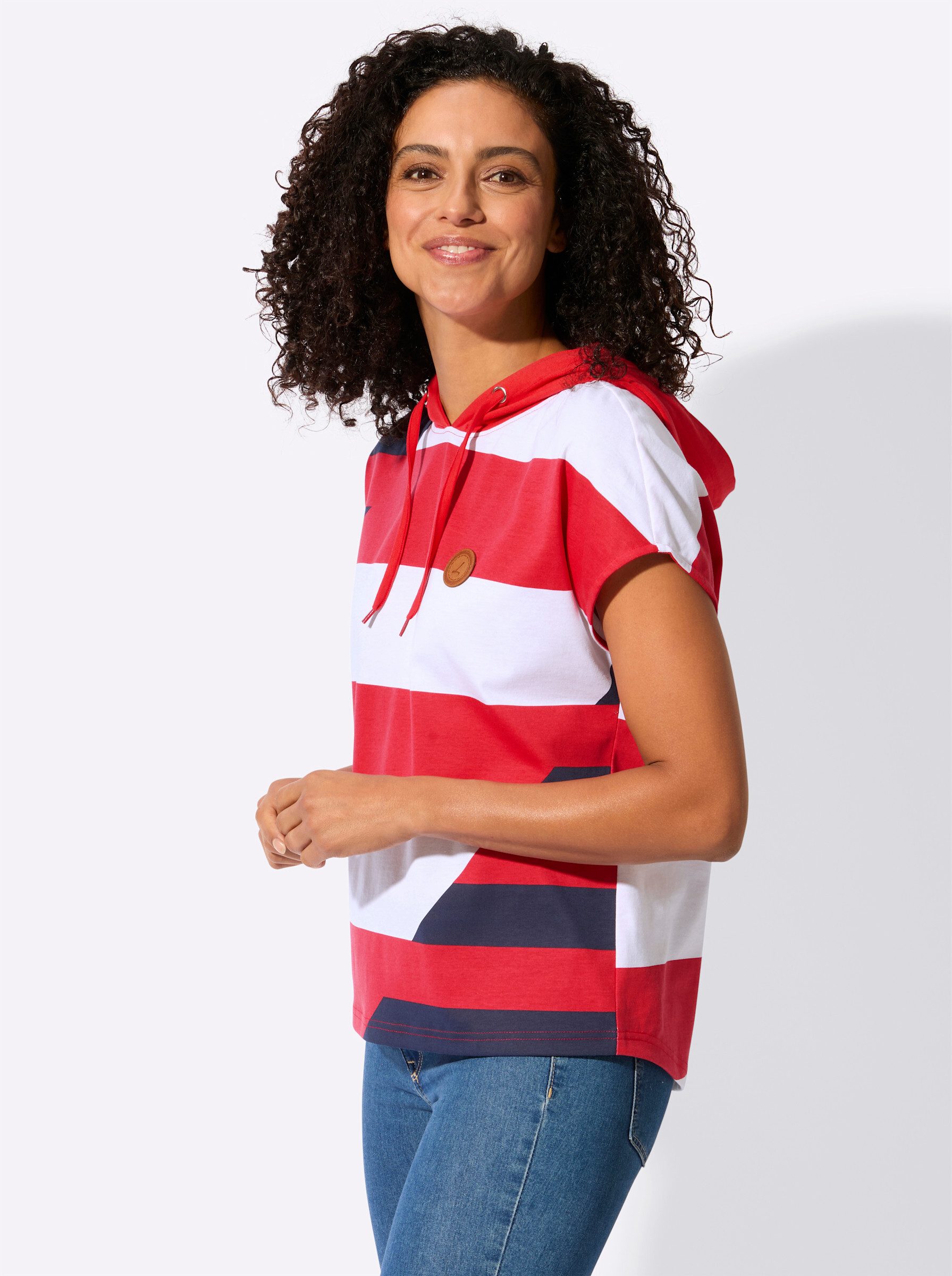 Witt T-Shirt Kapuzen-Shirt Kurzarm – Bild 4 von 5