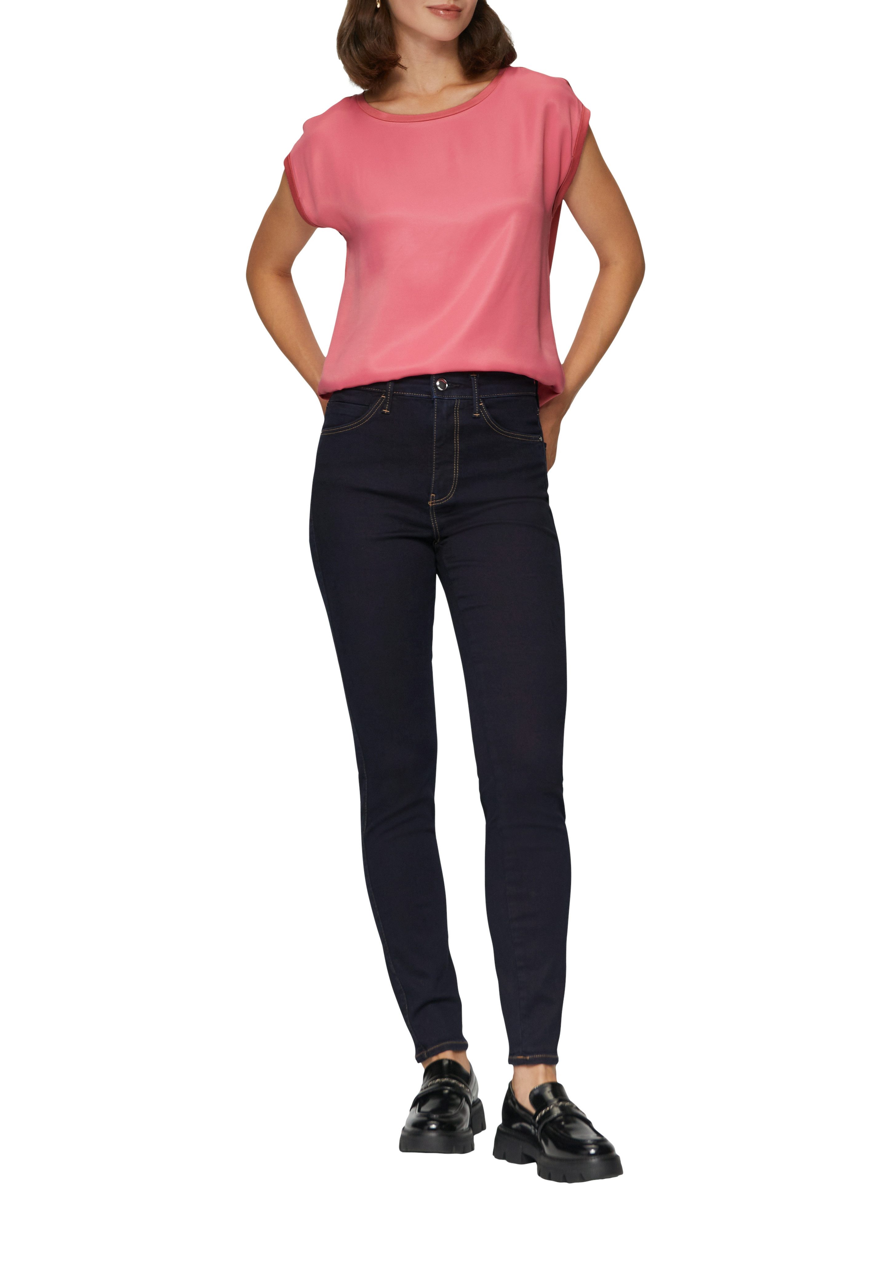 s.Oliver BLACK LABEL T-Shirt in Jersey günstig online kaufen