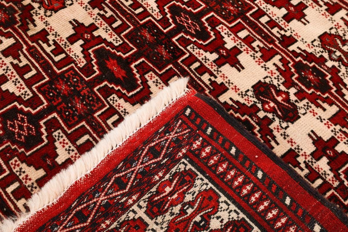 Orientteppich Orientteppich Nain Handgeknüpfter mm Turkaman Perserteppich, Höhe: 6 rechteckig, Trading, / 121x179
