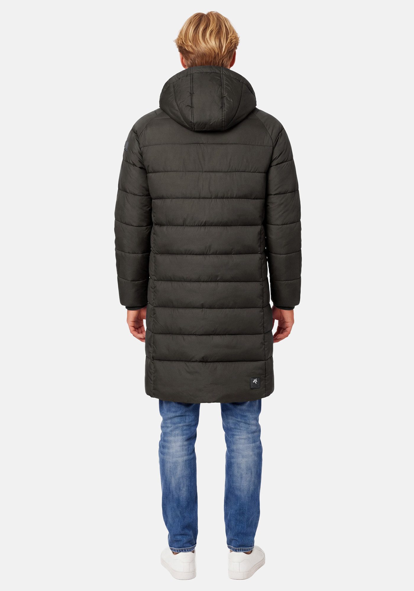 Alessandro Salvarini Winterjacke ASLoongi mit warmem Teddyfell und abnehmbarer Kapuze – Bild 4 von 5