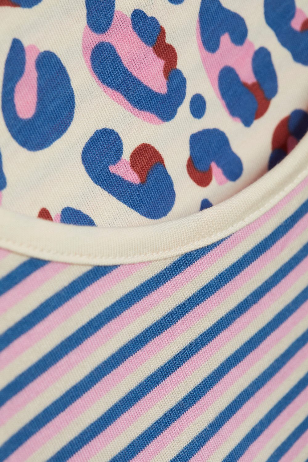 comazo Shirtkleid aus Baumwolle mit Alloverdruck