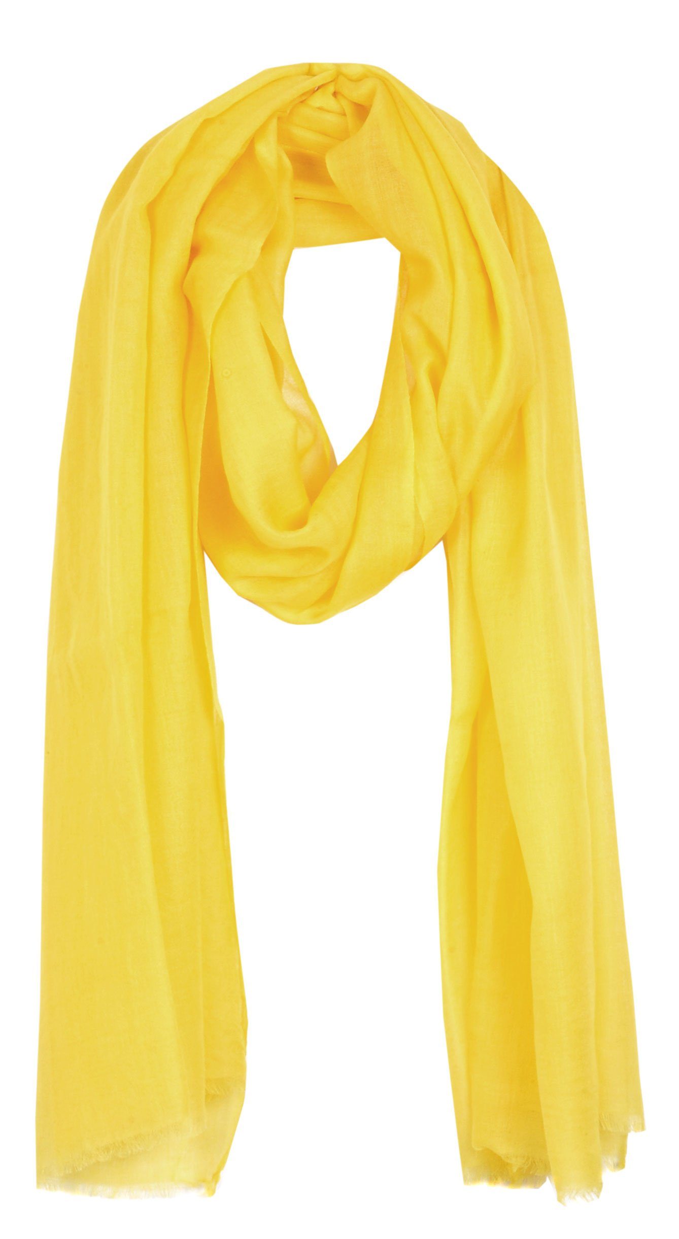 Bovari Kaschmirschal Kaschmir Schal Damen - 100% Kaschmir - Extra Leicht / Hauchzart, - Premium Cashmere - extra dünner Sommerschal - 200 x 70 cm