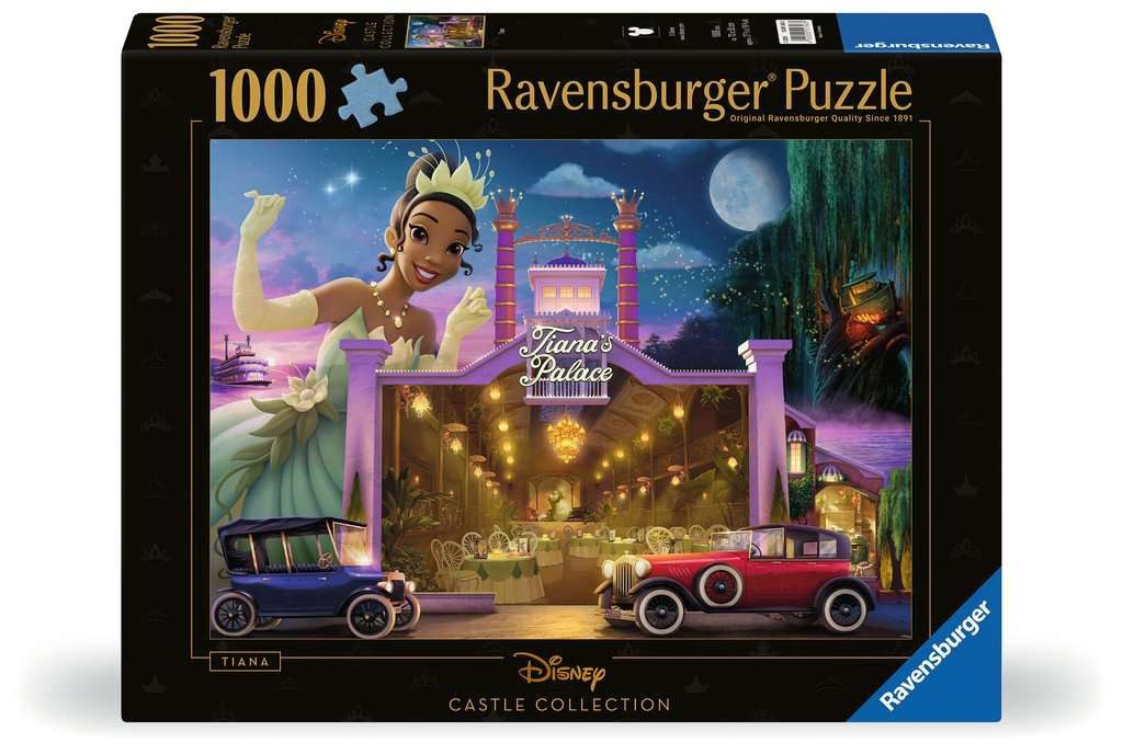 Ravensburger Puzzle Ravensburger 12001343 Tiana Disney Castle Collection 1000 Teile Puzzle, 1000 Puzzleteile, Made in Europa