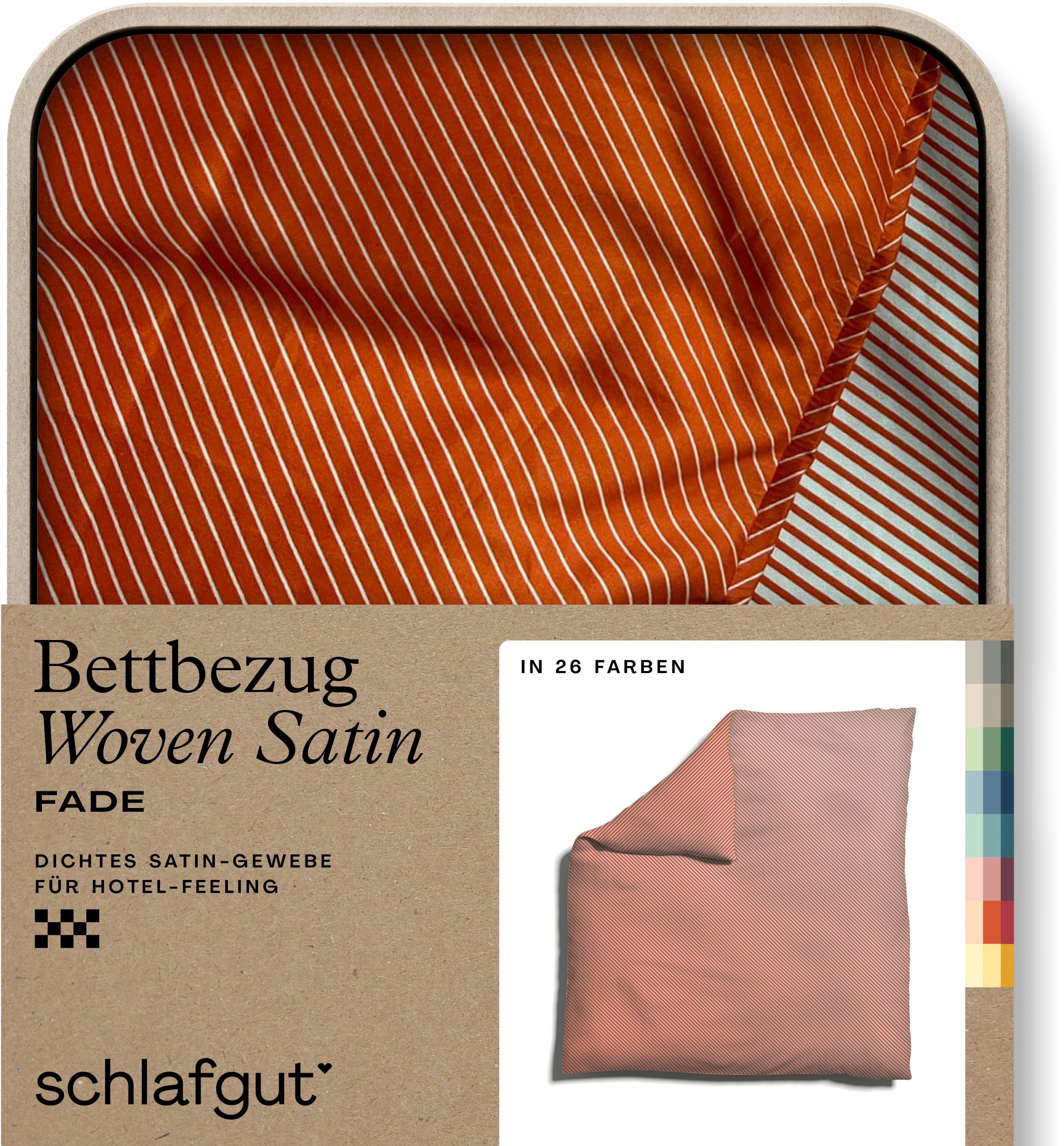 Schlafgut Bettbezug Woven Satin Fade mit günstig online kaufen
