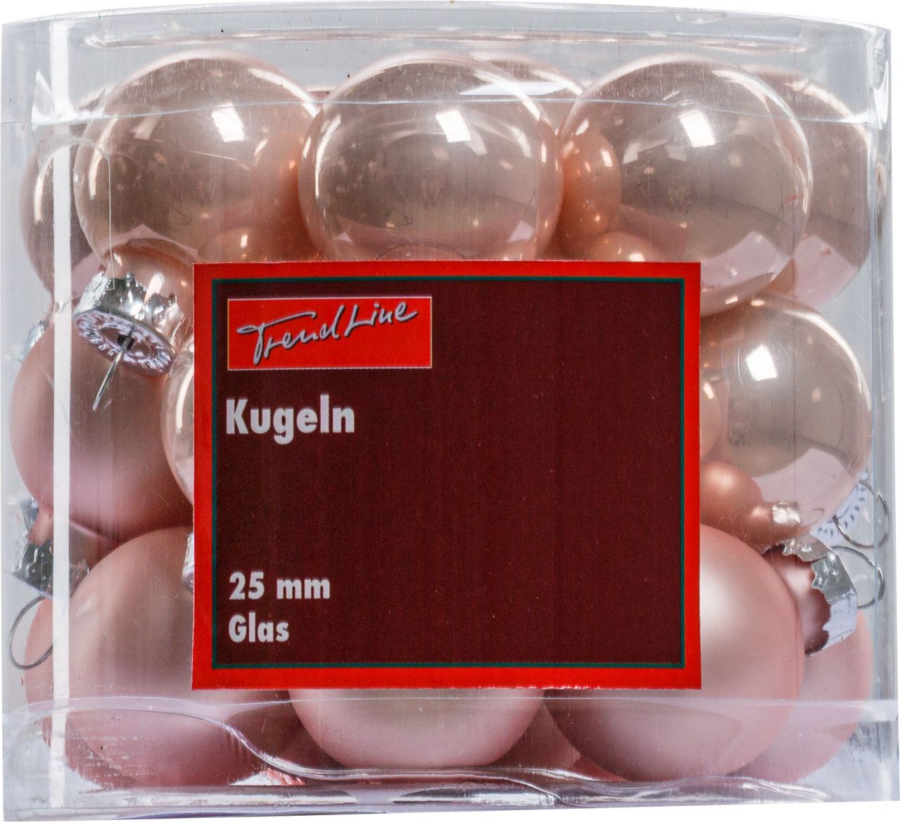 Trend Line Christbaumschmuck TrendLine Weihnachtskugeln aus Glas Ø 2,5 cm günstig online kaufen