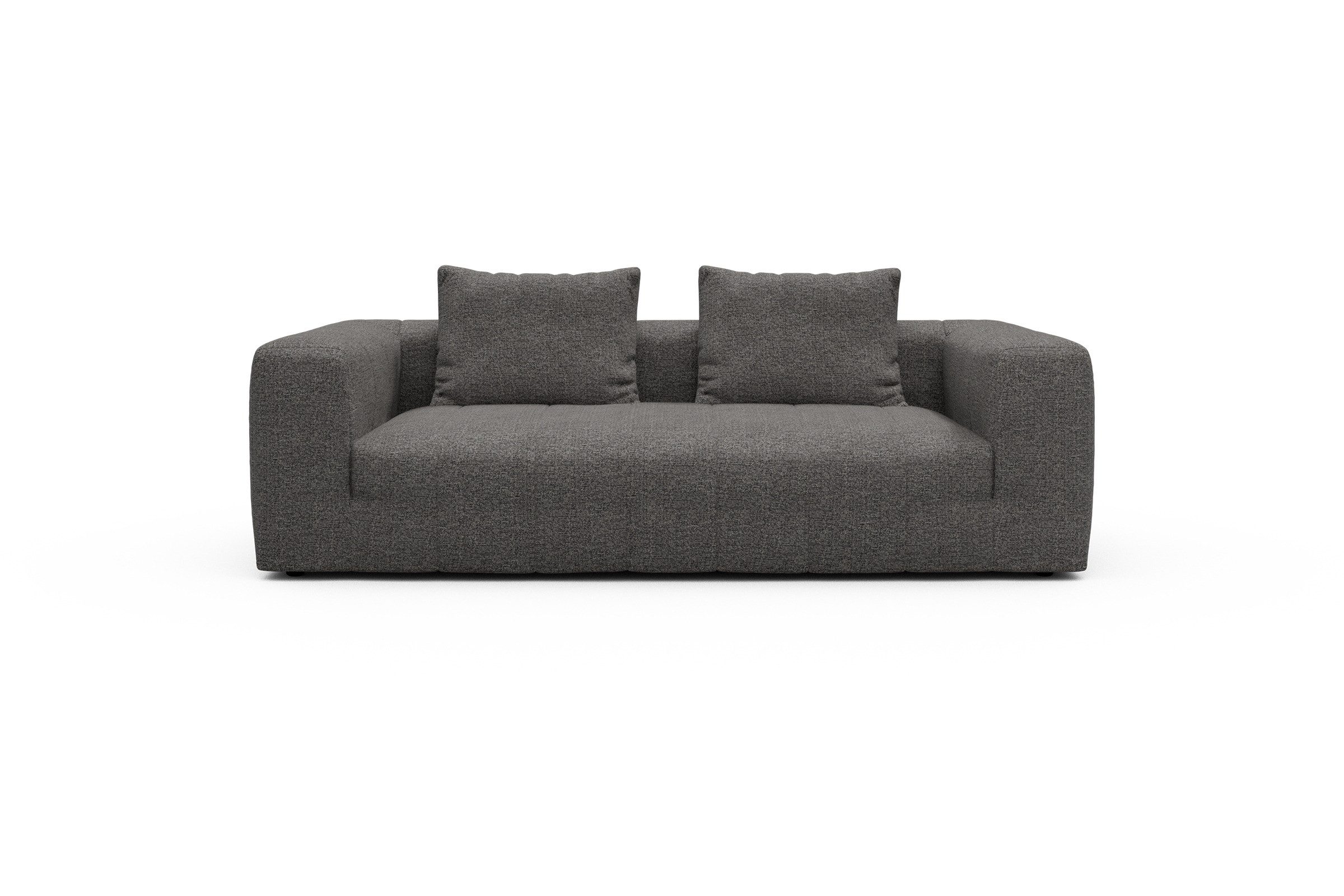 moebelfaktor Sofa Hugo 3-Sitzer, Modular, ohne sichtbare Füße, durchgehende Steppung