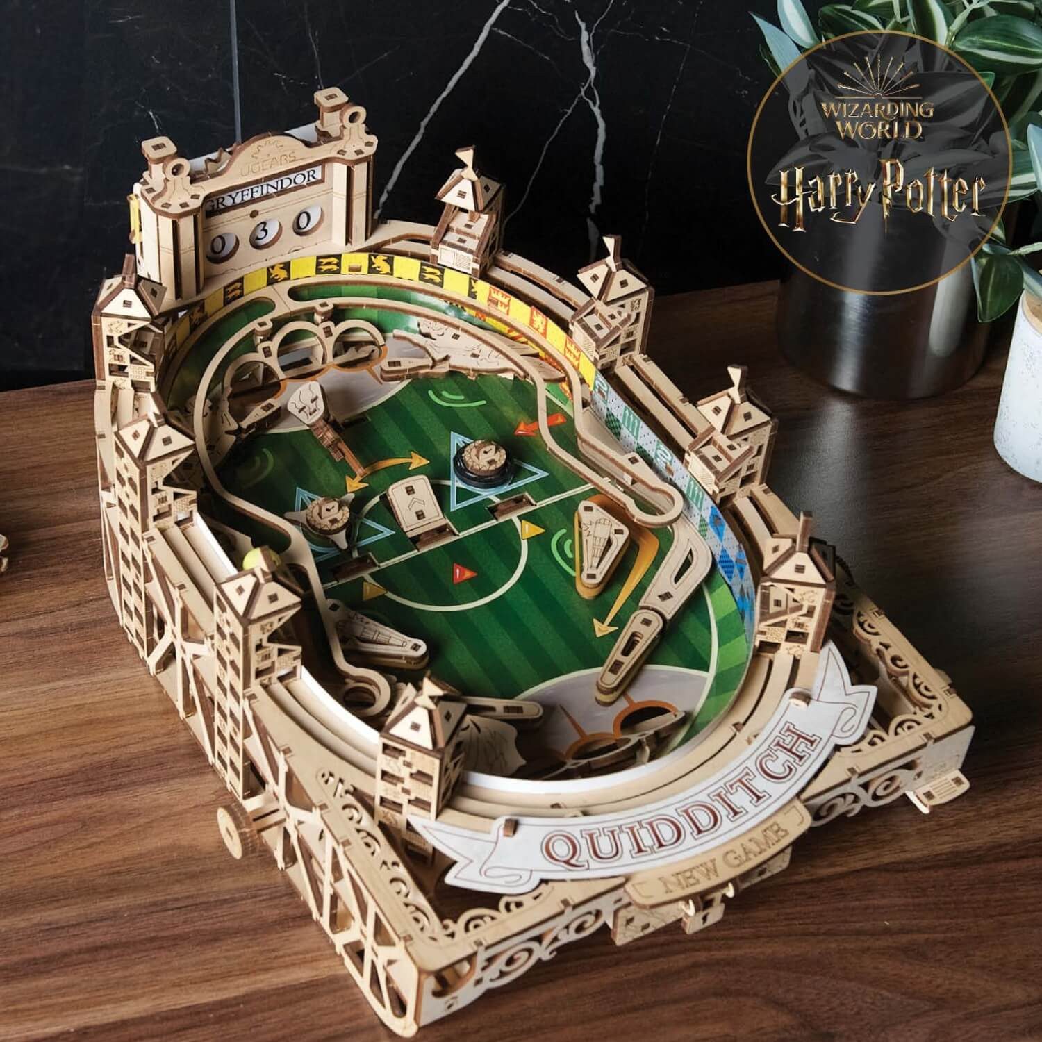 UGEARS Modellbausatz Ugears Quidditch? Pinball Harry Potter Mechanisches Ho günstig online kaufen