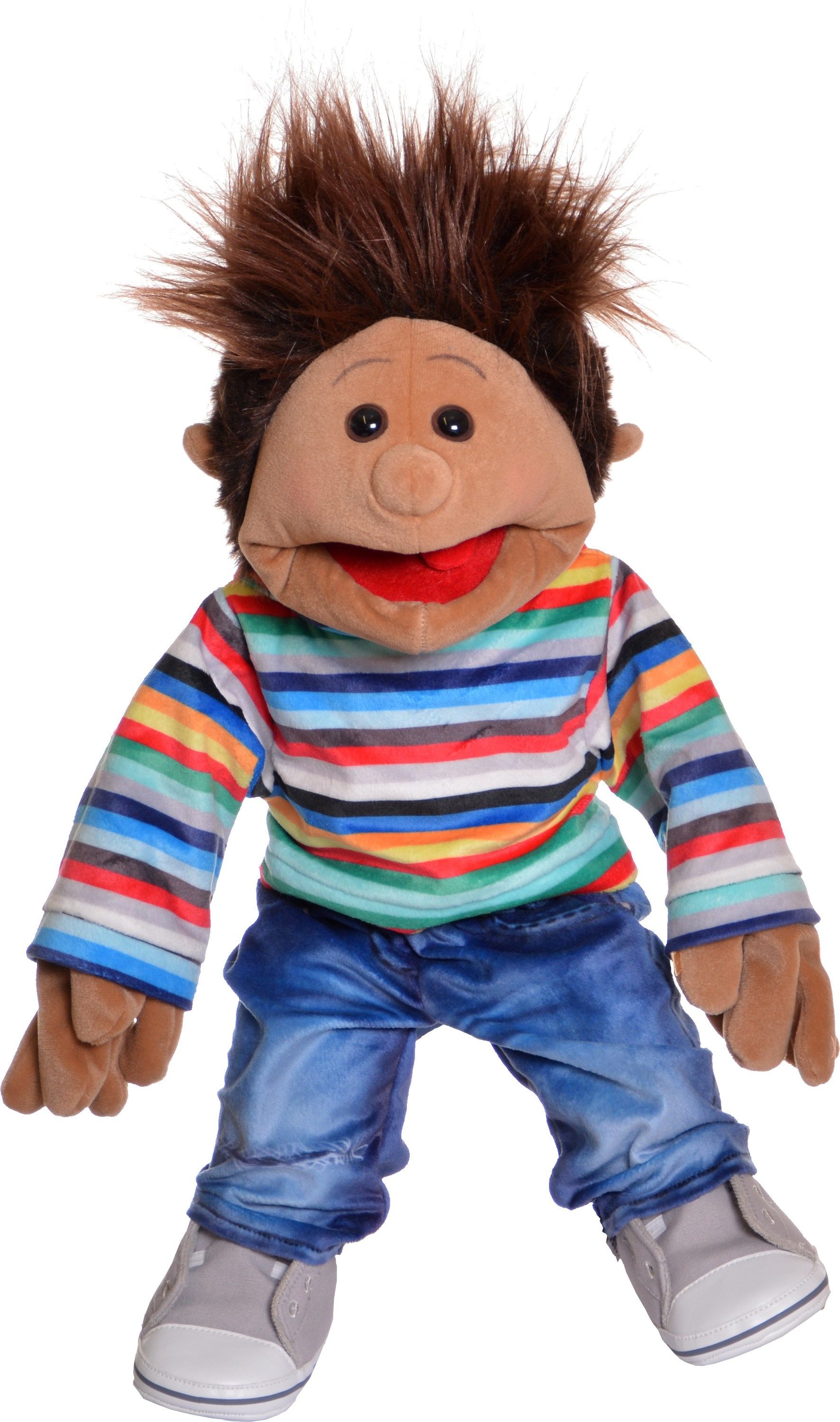 Living Puppets Handpuppe Living Puppets Handpuppe Johann 45 cm W881 (Packung), Sehr gut geeignet um Geschichten zu erzählen