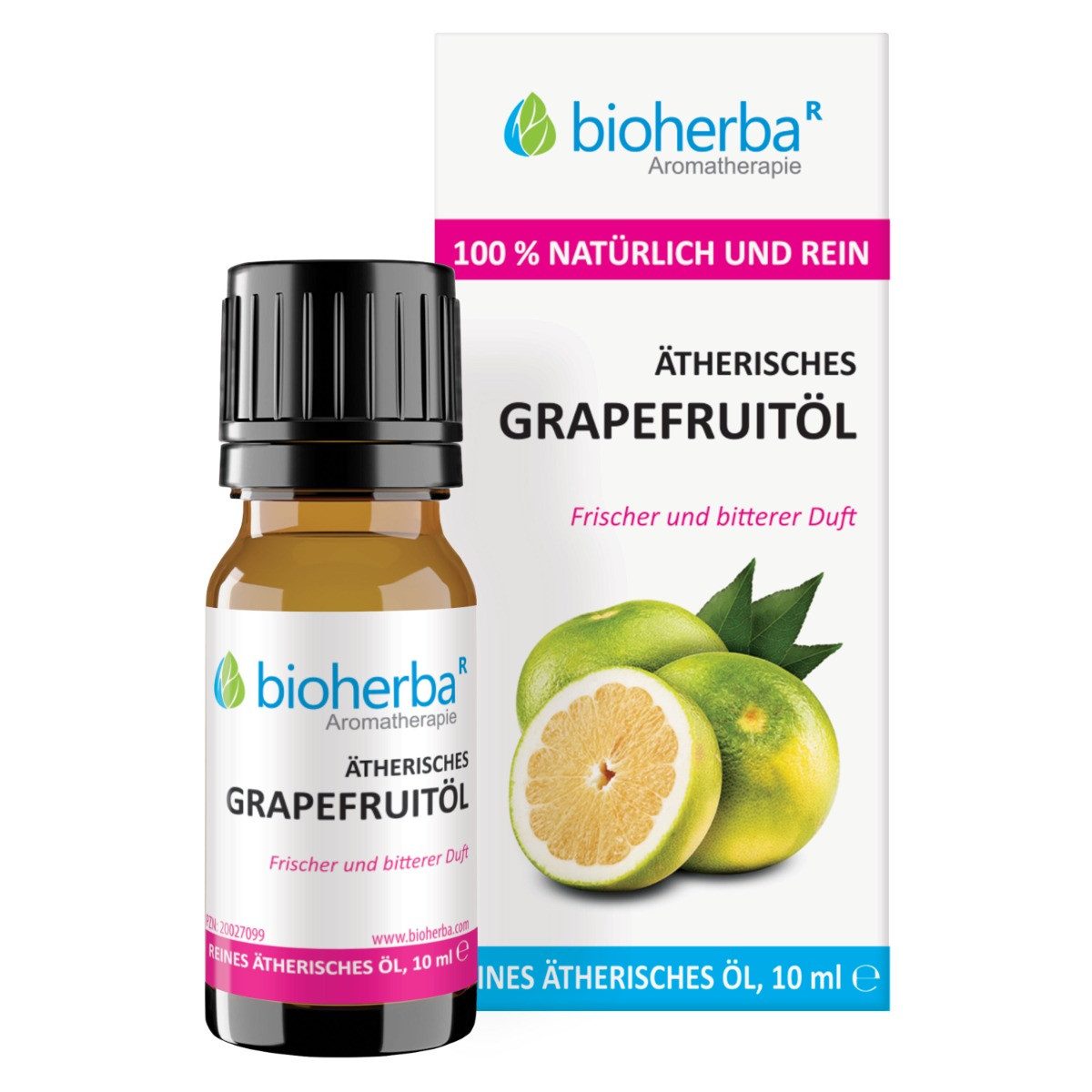 BIOHERBA R Pflege-Set Bioherba Ätherisches reines Grapefruitöl 10 ml, 1-tlg.