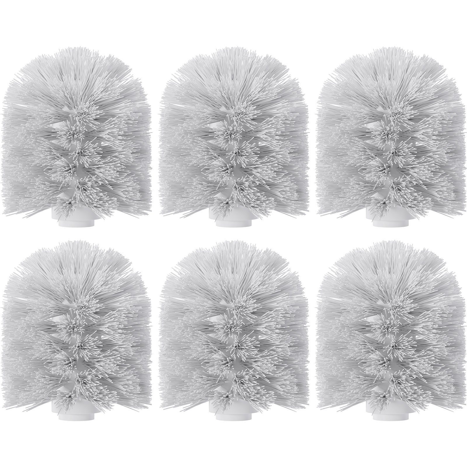 Wellgro WC-Reinigungsbürste 6er SET Ersatz Чиститьköpfe