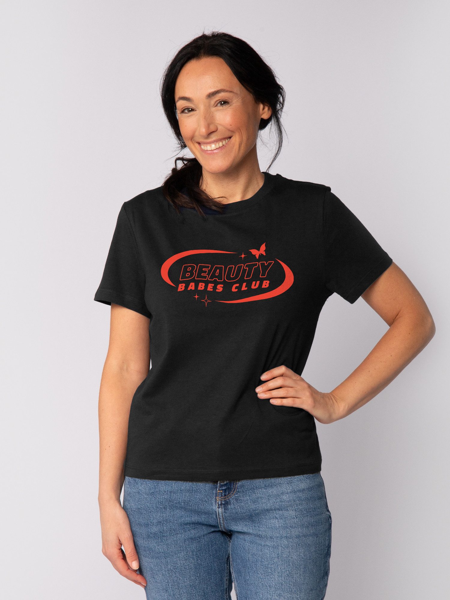 wat? Apparel T-Shirt Beauty babes club