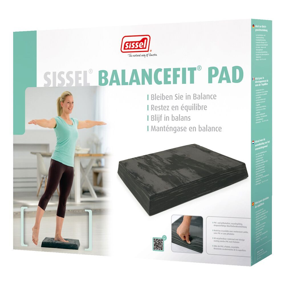 SISSEL Balancetrainer BalanceFit Balance-Pad, Für Innen-, Außen-, und Wassergebrauch