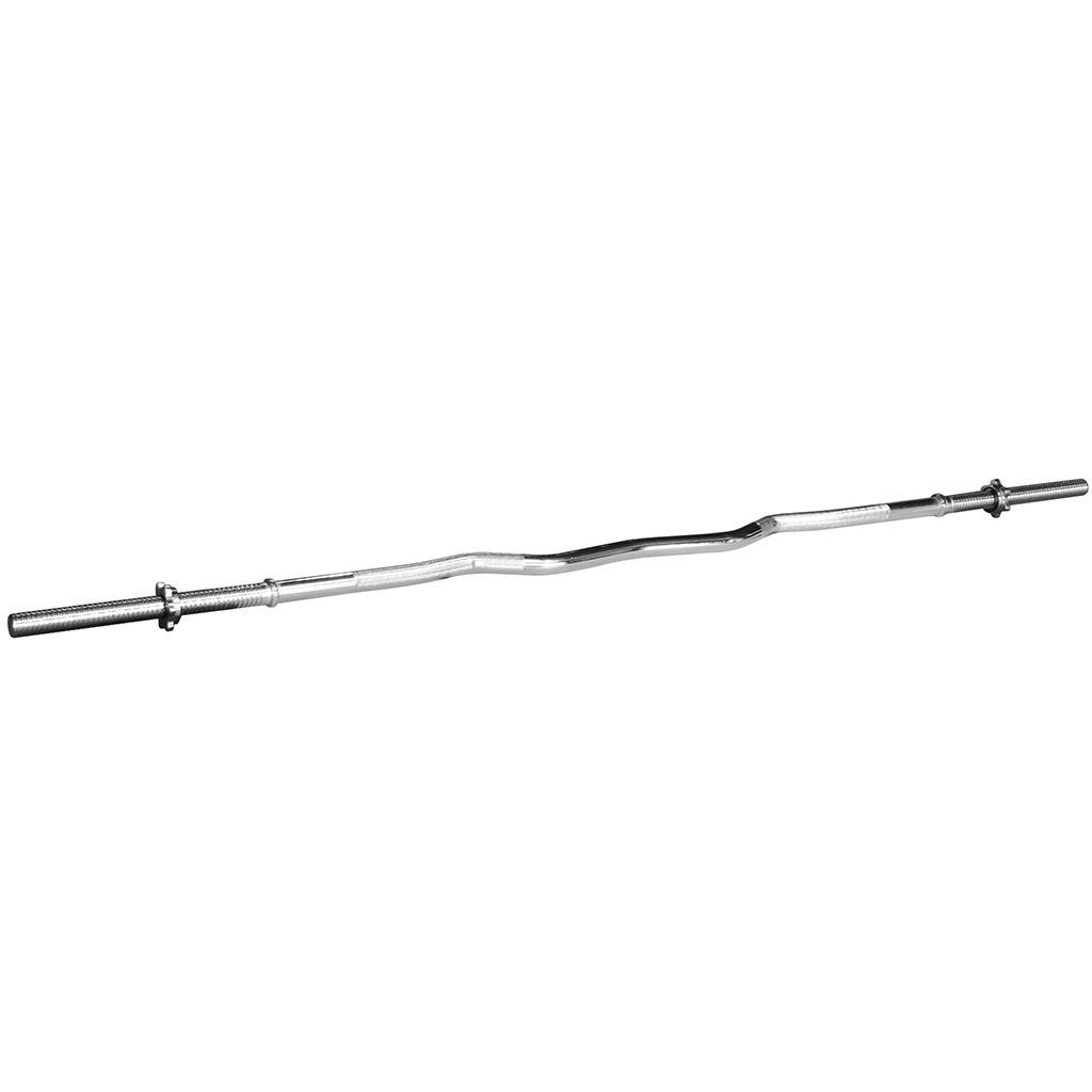 Sporttrend 24 Langhantelstange SZ Langhantel mit Sternverschluss 152cm