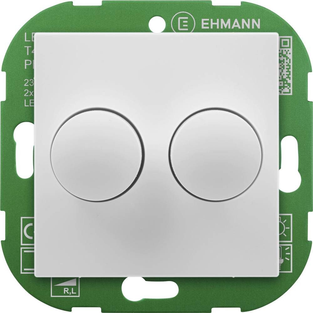 Ehmann Drehdimmer LED Doppeldimmer Unterputz 4295x0700