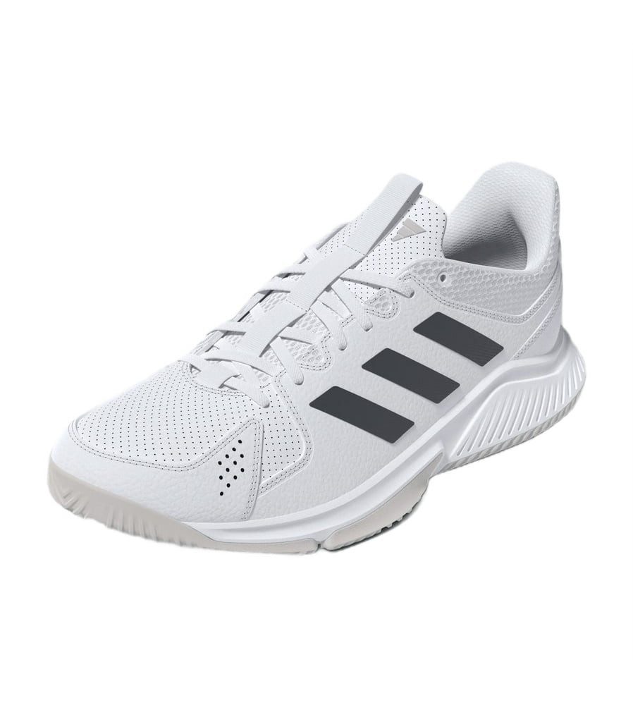 adidas Performance Hallen-Indoorschuhe Court Flight weiss/grau Damen Squashschuh