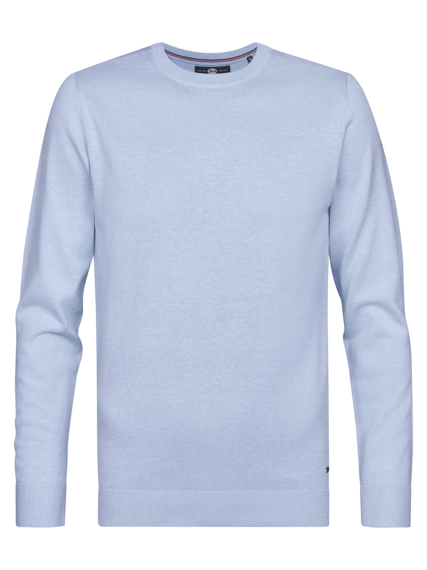 Petrol Industries Rundhalspullover Materialmix mit Baumwollanteil günstig online kaufen