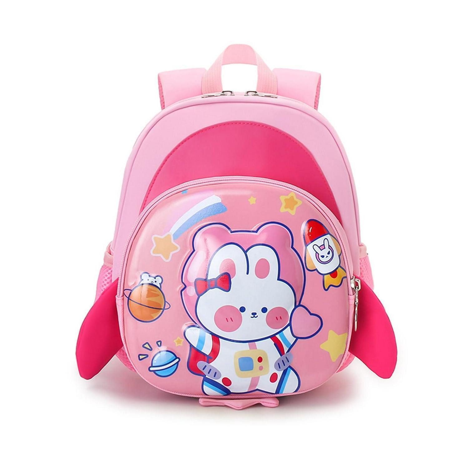 LuxusKollektion Kinderrucksack Kinderrucksack mit Brustgurt & Leine Rosa