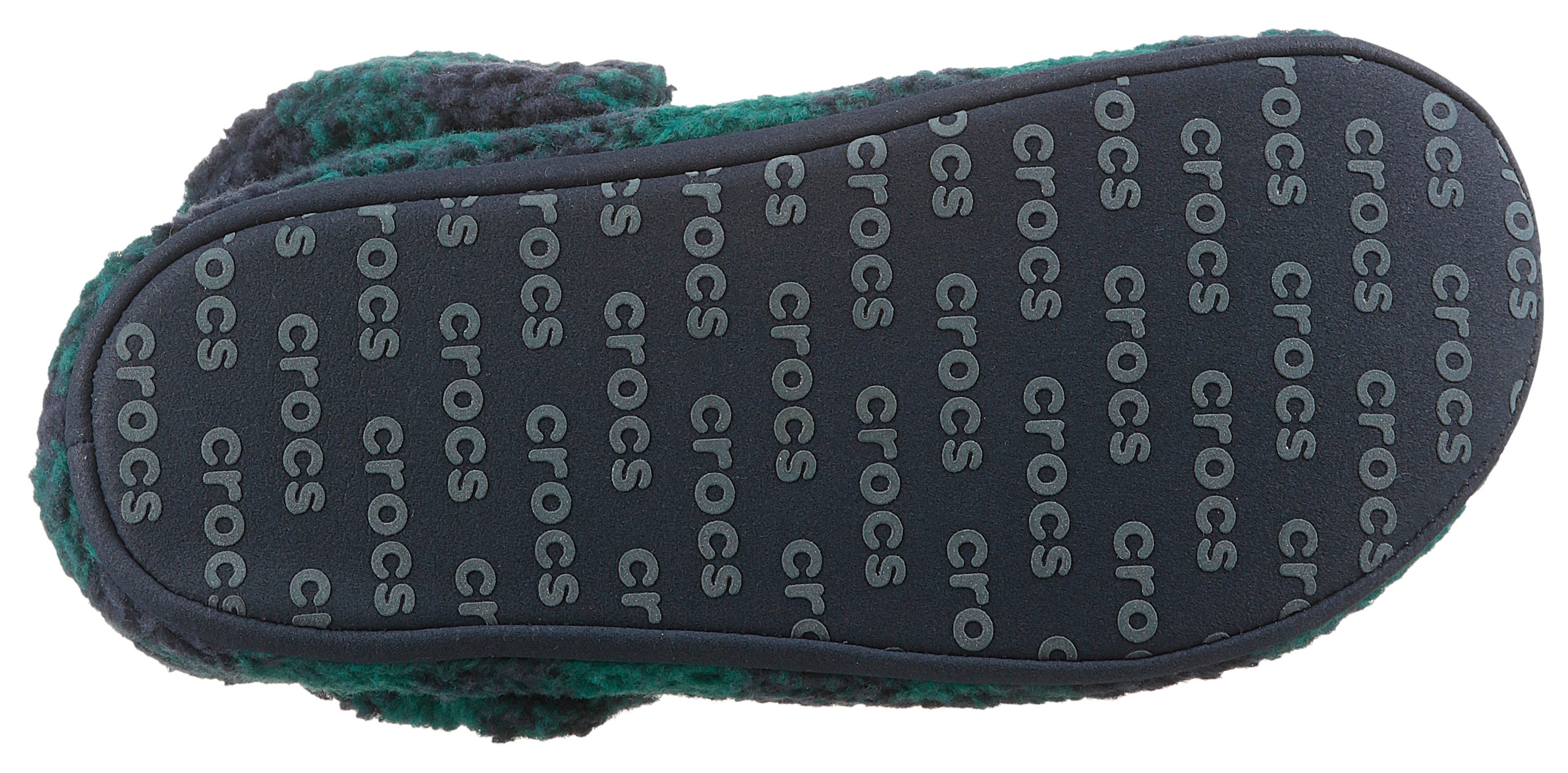 Crocs Classic Buffalo Check Cozzzy Slipper Hausschuh Pantoffel, Mule mit kariertem Muster