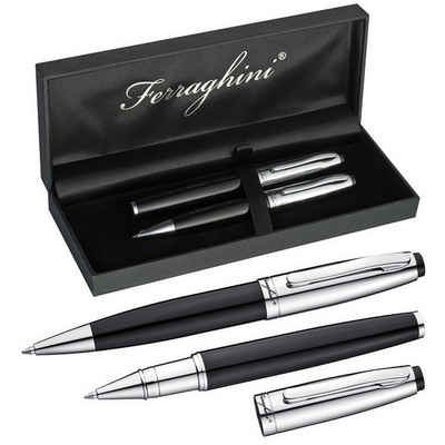 Livepac Office Kugelschreiber hochwertiges "Ferraghini " Schreibset / besteht aus Kugelschreiber + R