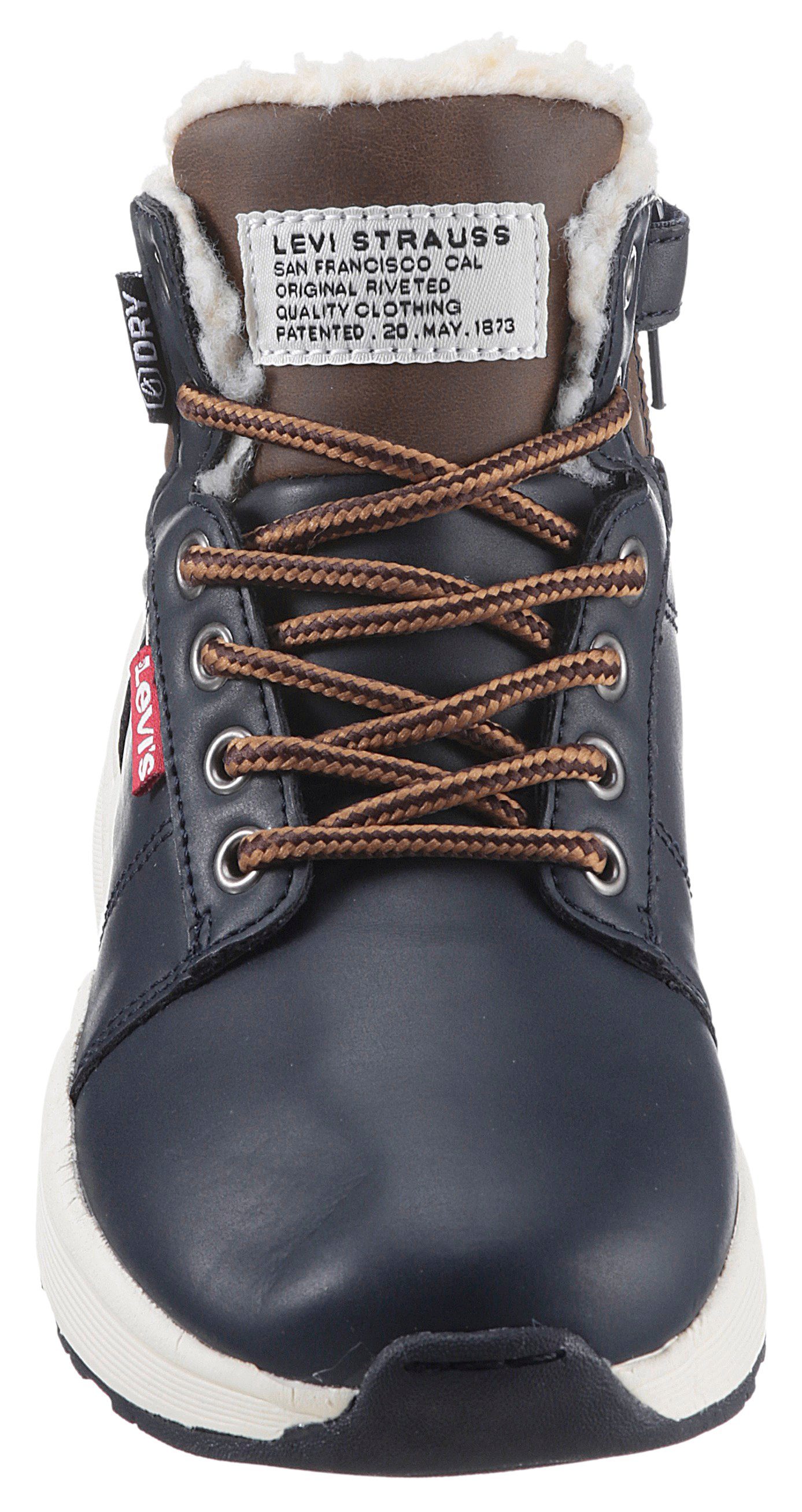 Levi's® Kids Sneaker mit navy Warmfutter