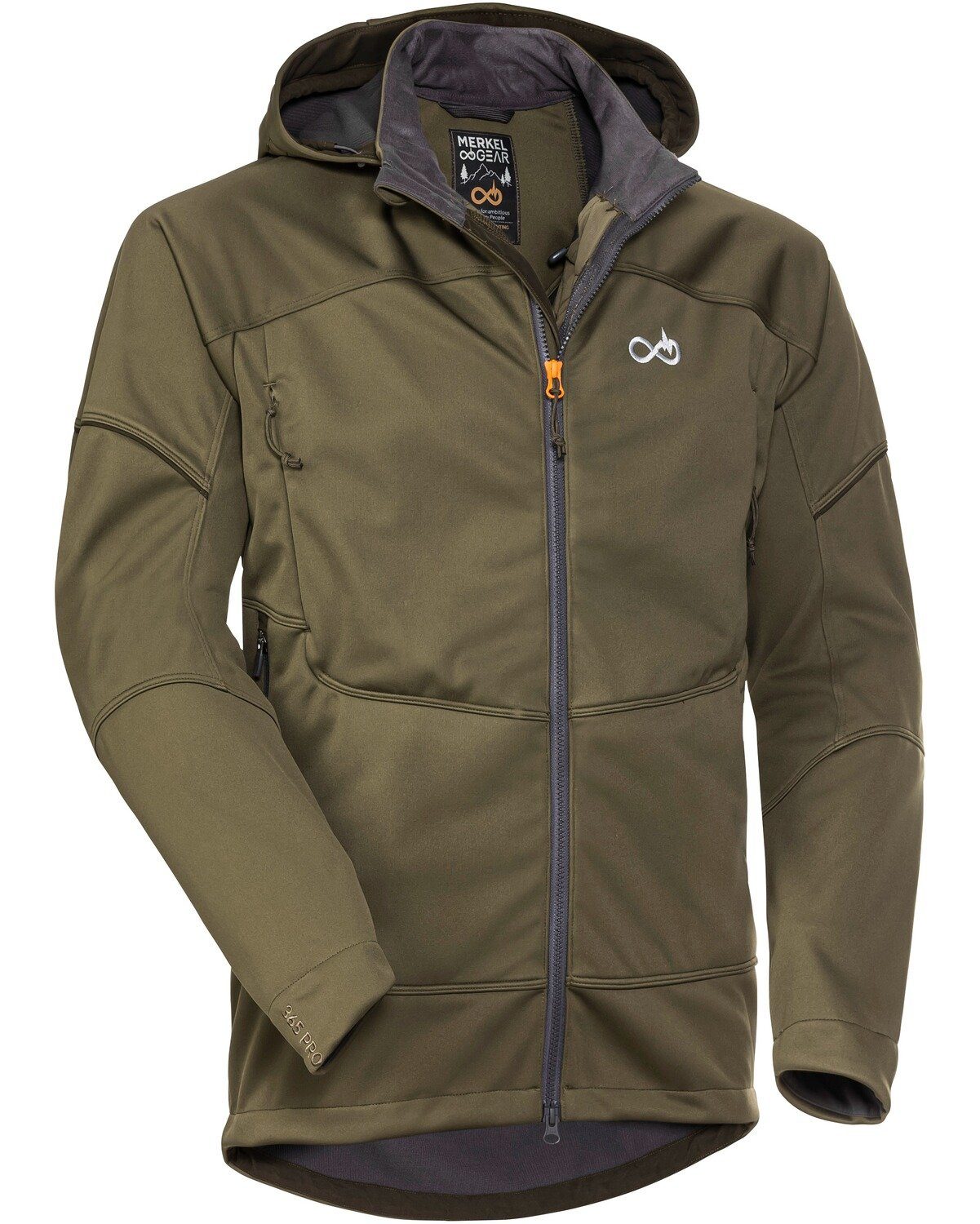 Merkel Gear Paläarktis Jacke Pro 365 Softshelljacke