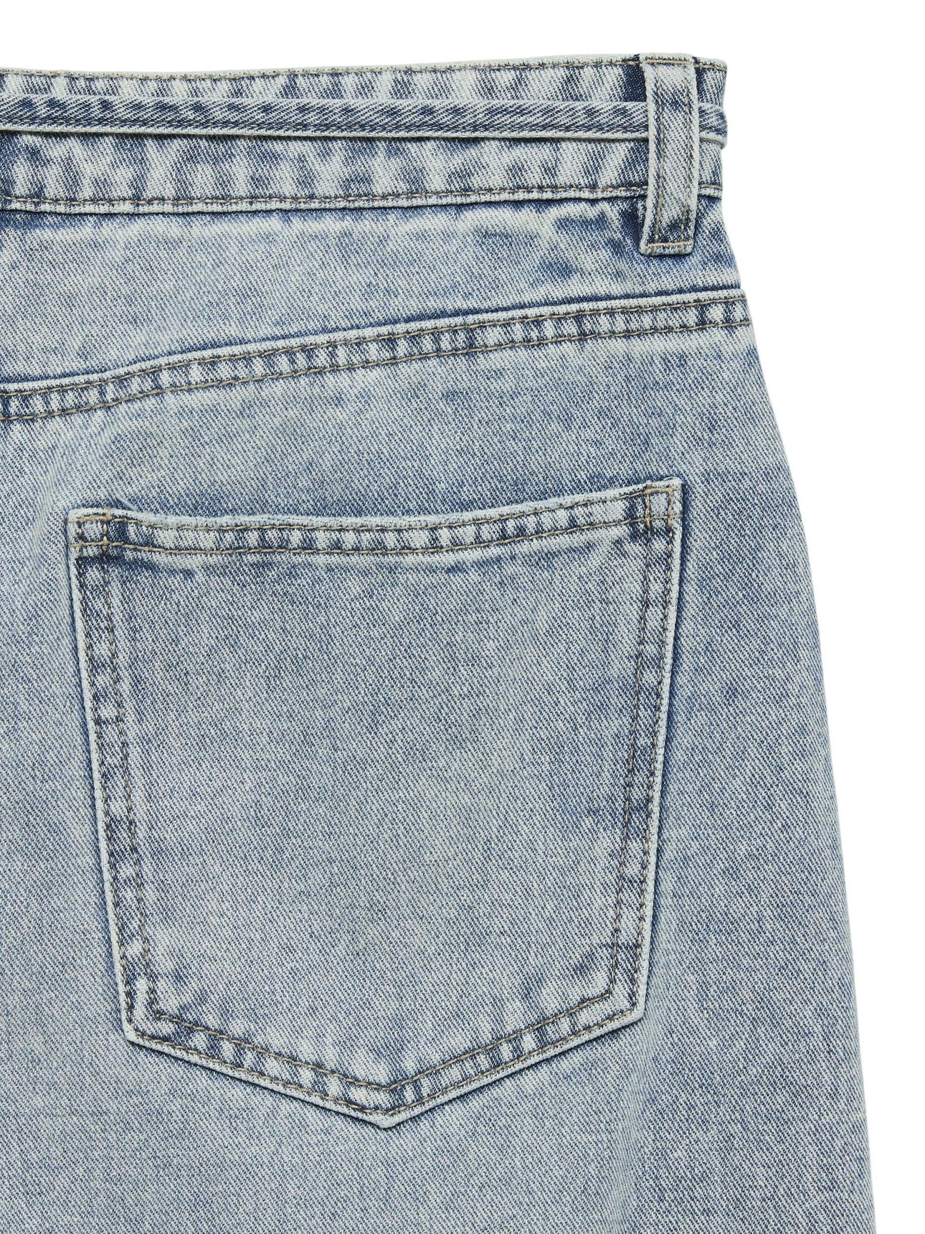 Vero Moda 5-Pocket-Jeans VMWIEN MR WIDE BELT JEANS SI338 NOO Light Blue Den günstig online kaufen