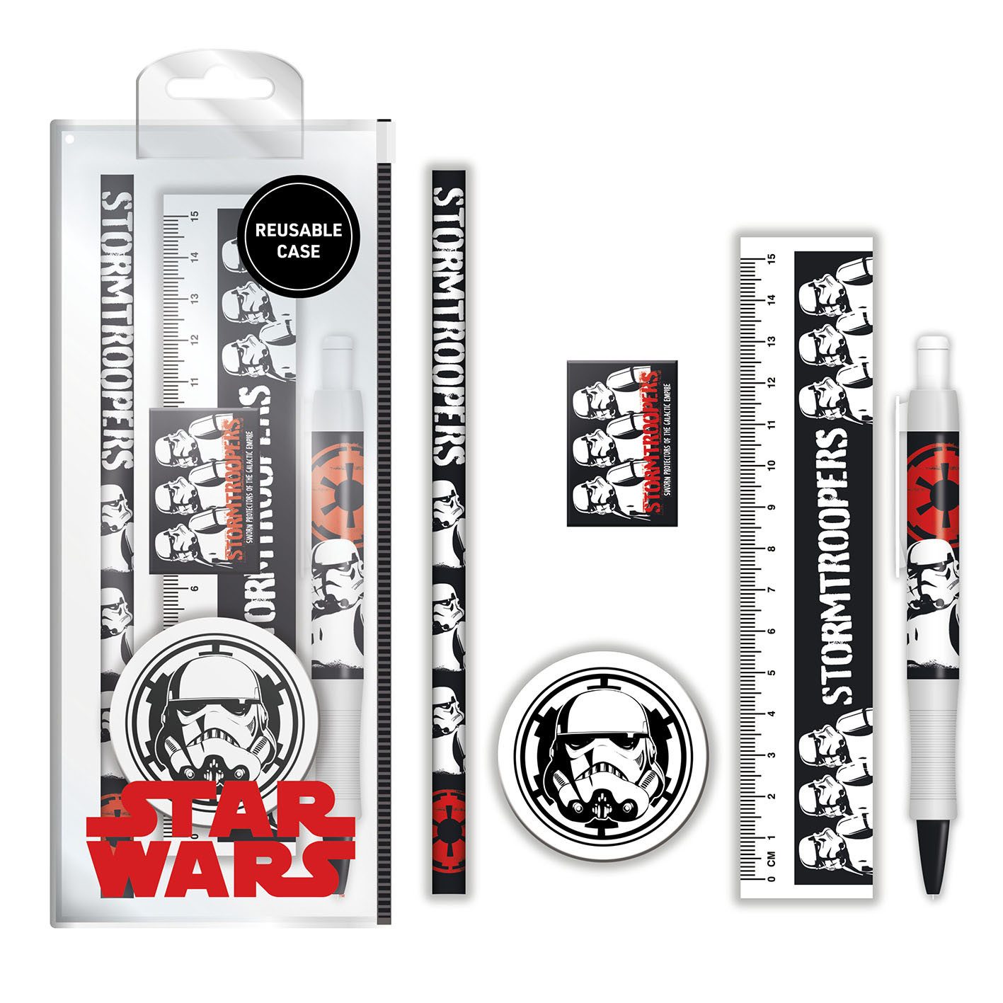 Schlüsselanhänger Star Wars - Stormtrooper - Schreibwarenset