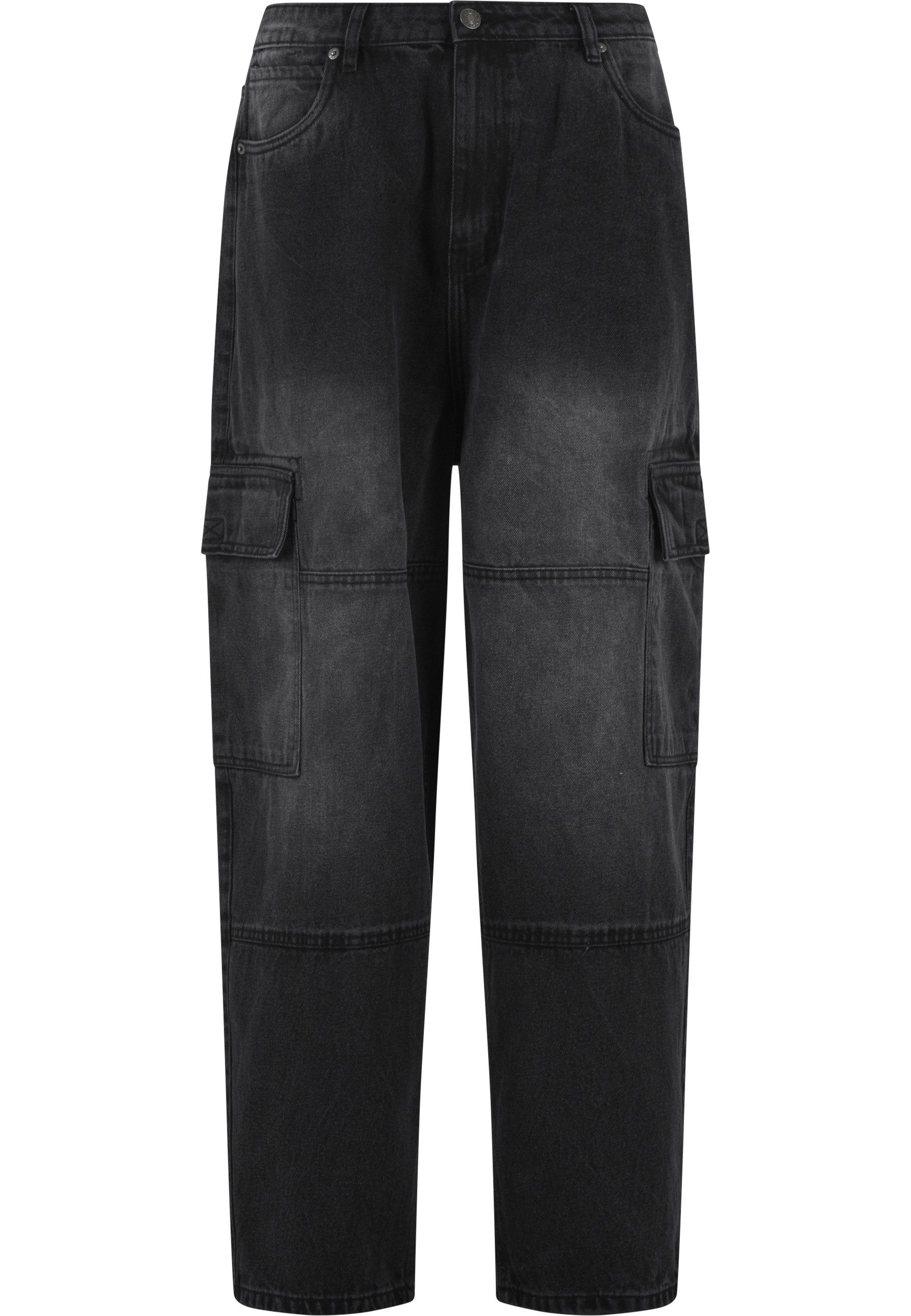 URBAN CLASSICS Bequeme Jeans Urban Classics Tapered Heavy Ounce Baggy Cargo Jeans