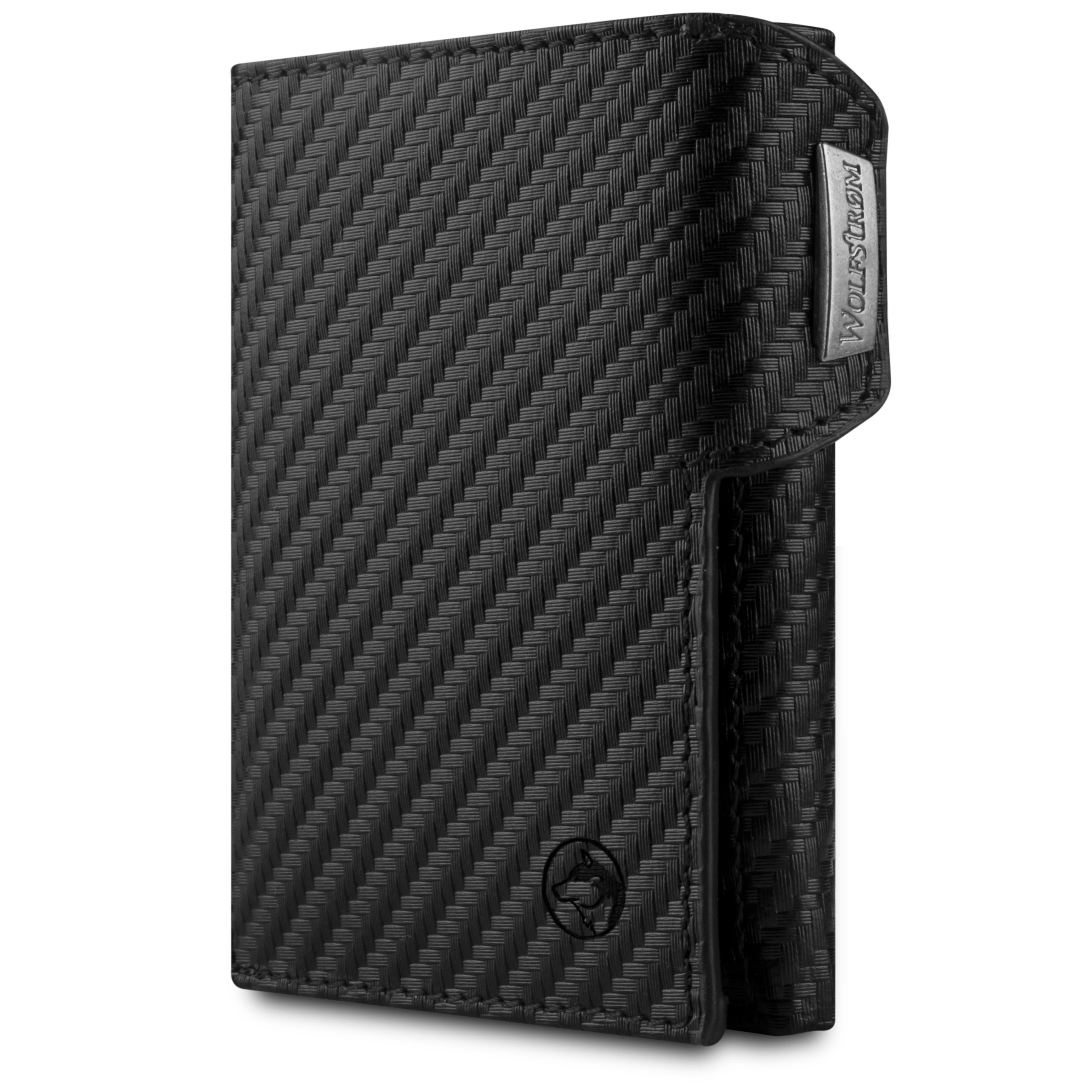Wolfstrøm Geldbörse 'Svente' Slim Wallet I 11 Karten Mini Geldbörse Unisex günstig online kaufen