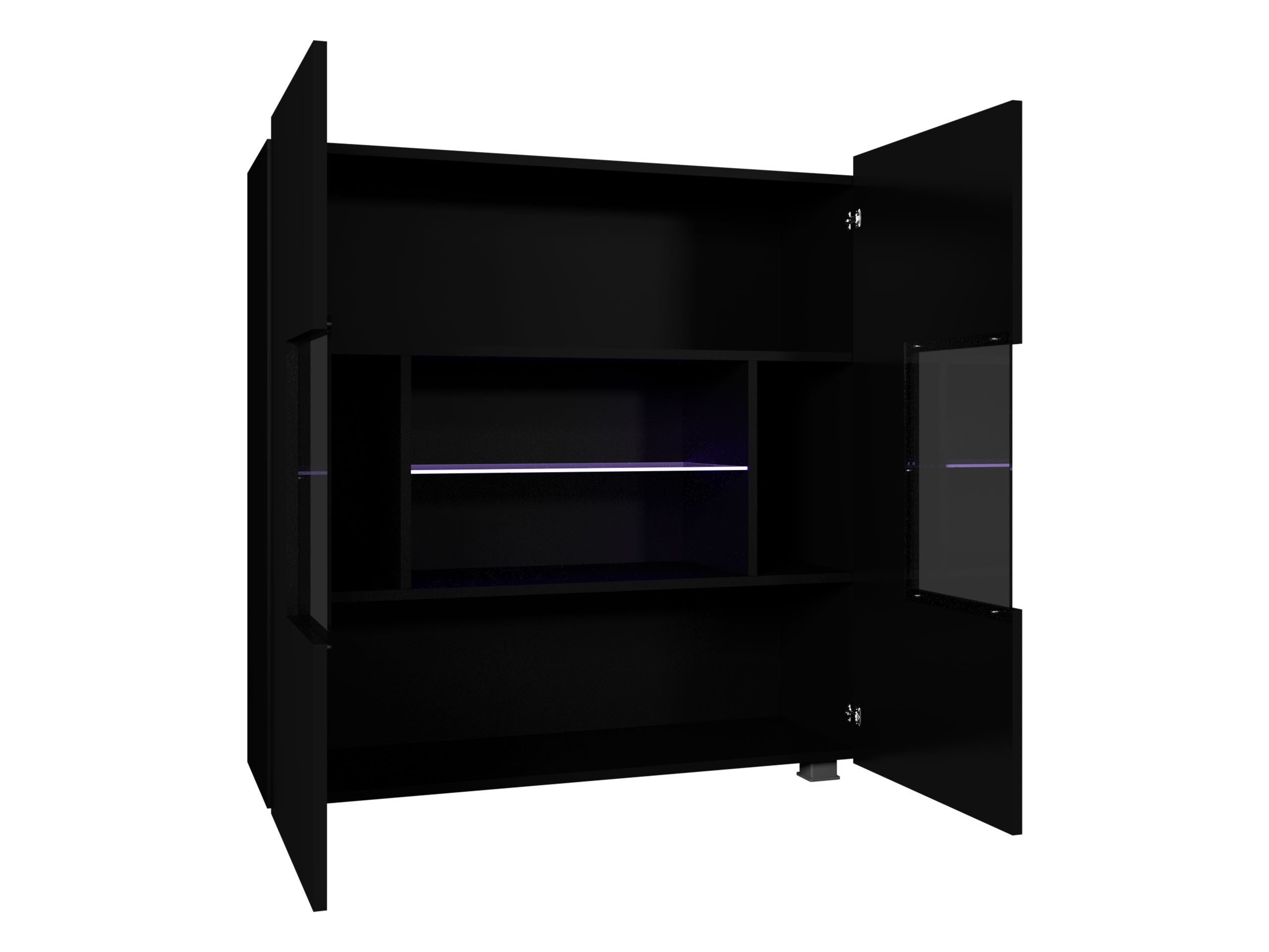 MIRJAN24 Kommode Calabrini 01 (mit 2 Türen), LED-Beleuchtung als Option
