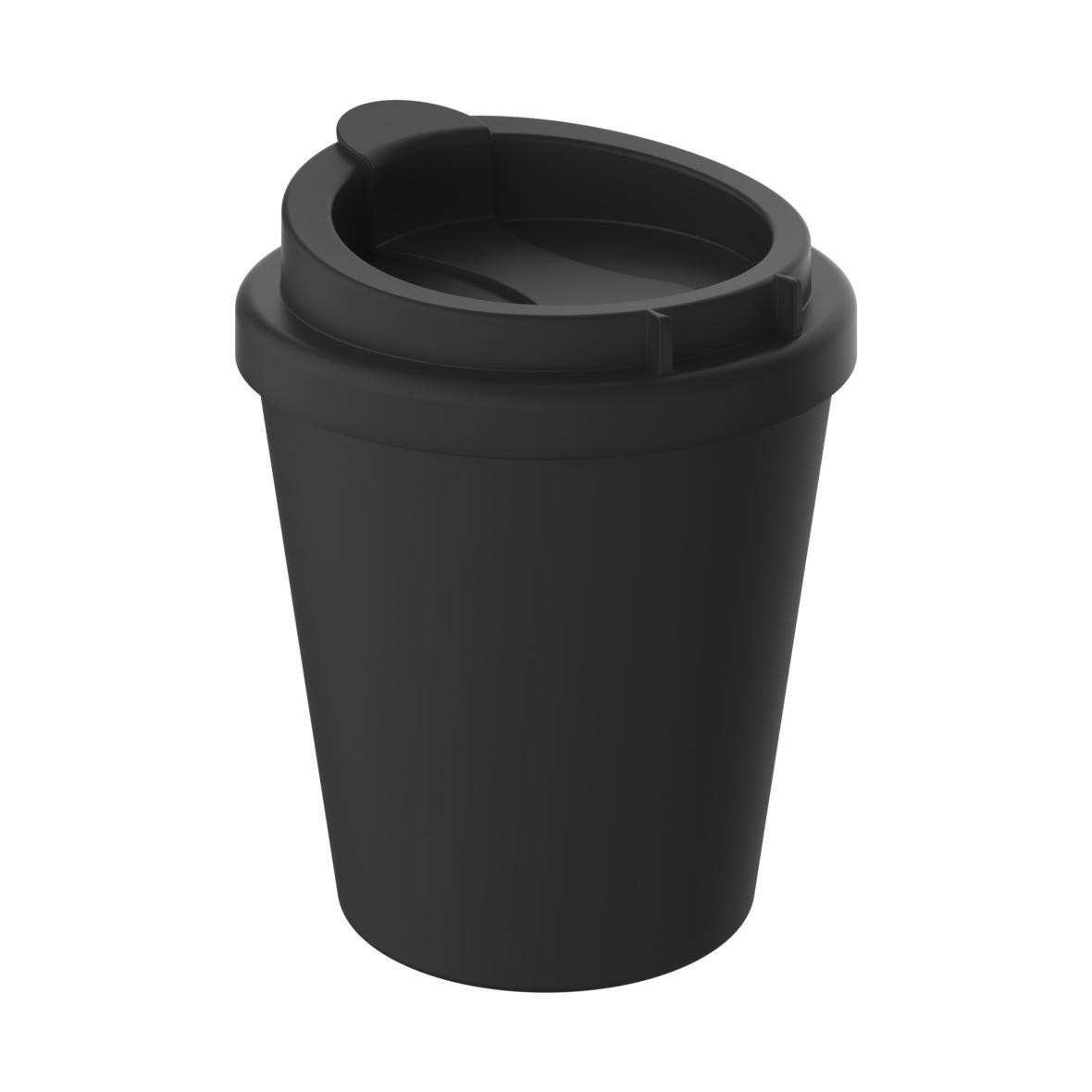 elasto Coffee-to-go-Becher Kaffeebecher "PremiumPlus" 250 ml Coffee Mug fürs Büro, Recycelbar