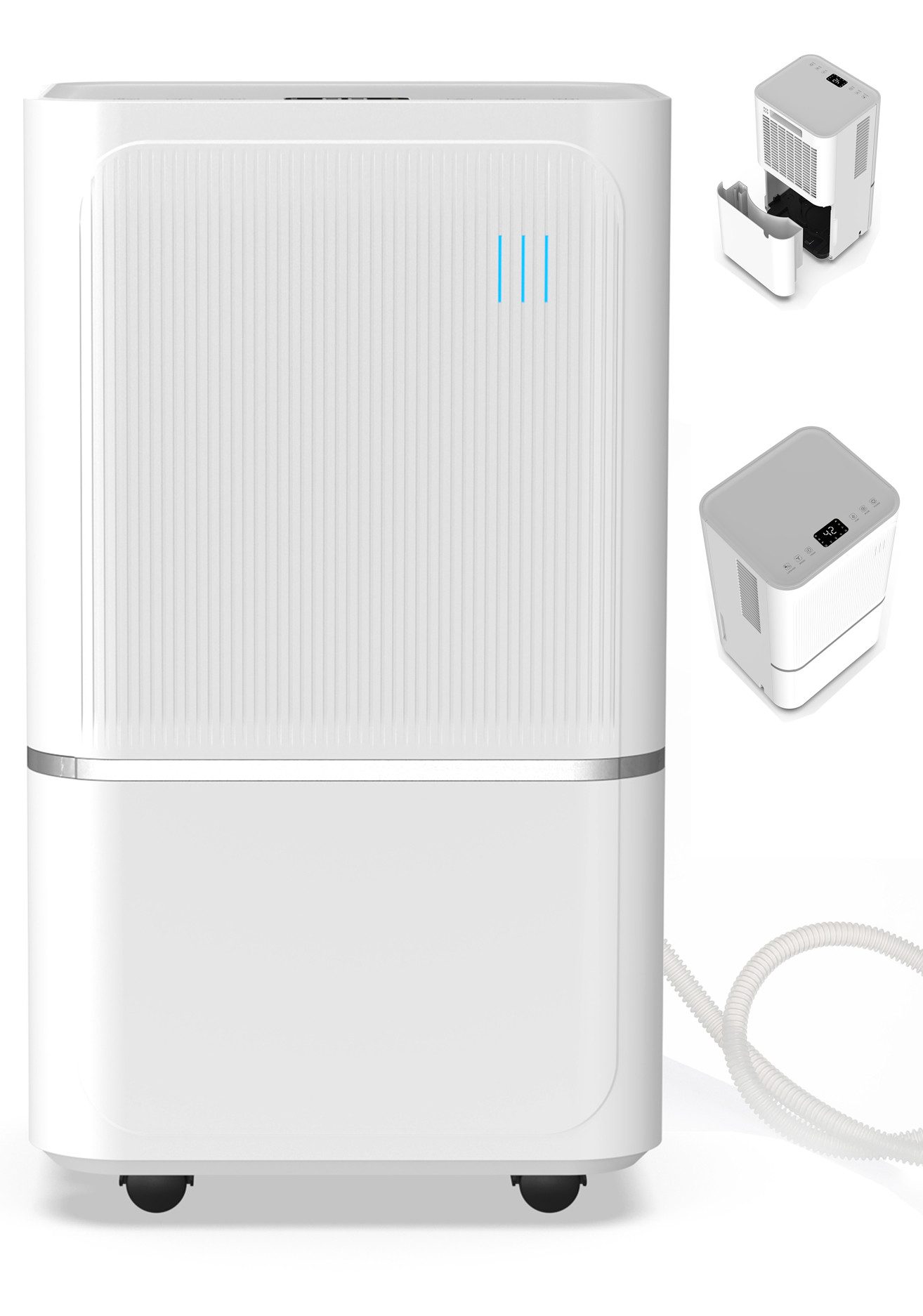 LETGOSPT Luftentfeuchter Luftentfeuchter Elektrisch, Raumentfeuchter Leise günstig online kaufen