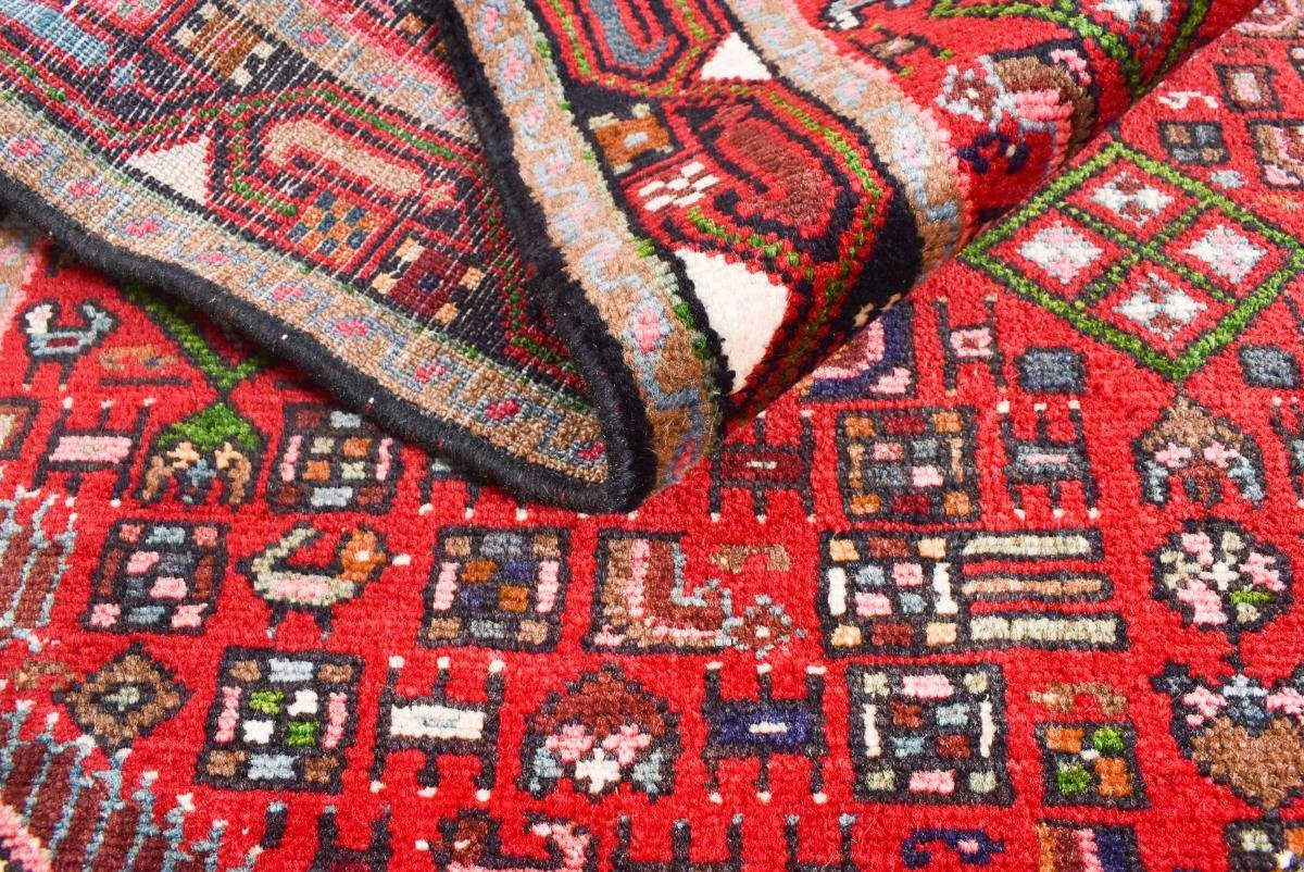 Orientteppich Hosseinabad Perserteppich, Orientteppich Handgeknüpfter Höhe: mm 12 rechteckig, Trading, 103x143 / Nain