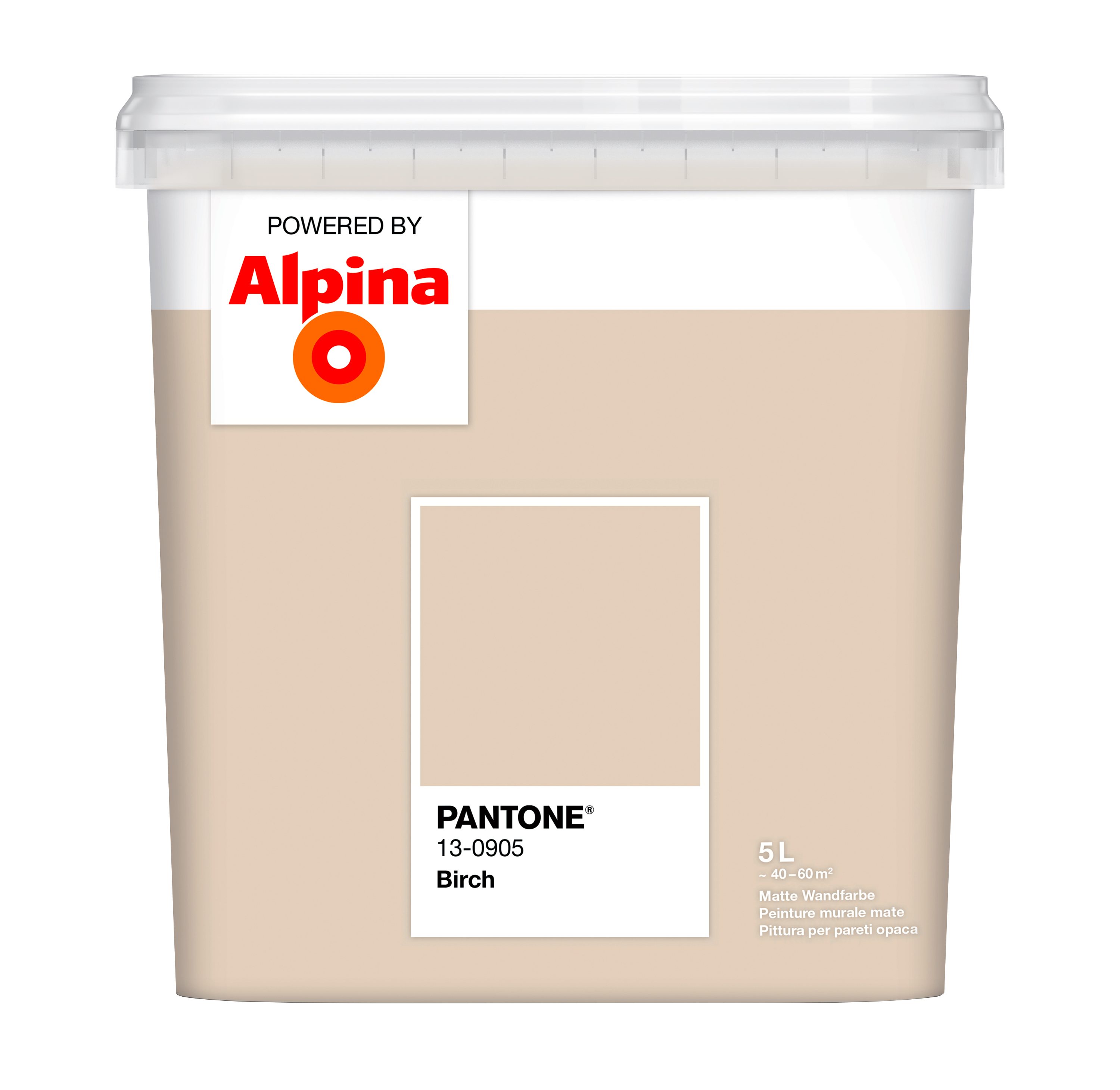 Wandfarbe Alpina PANTONE® 5 Liter