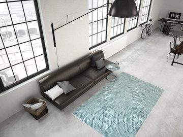 Teppich Aperitif 310, Kayoom, rechteckig, Höhe: 7 mm, weiche Haptik,fusselarm, für Allergiker & Fußbodenheizung geeignet
