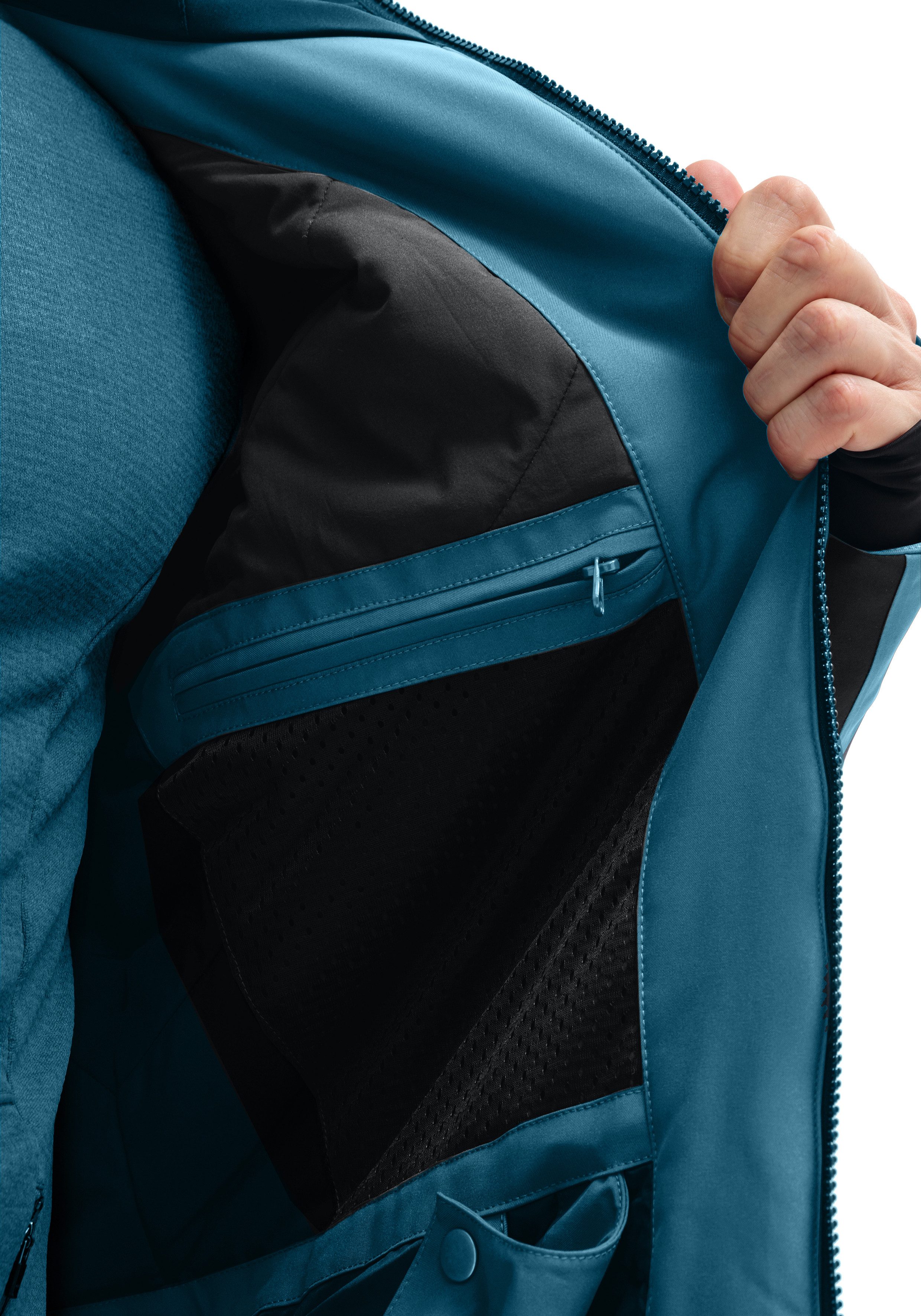 Maier Sports Skijacke Ovindoli M Herren Winterjacke wattiert u. wasserdicht