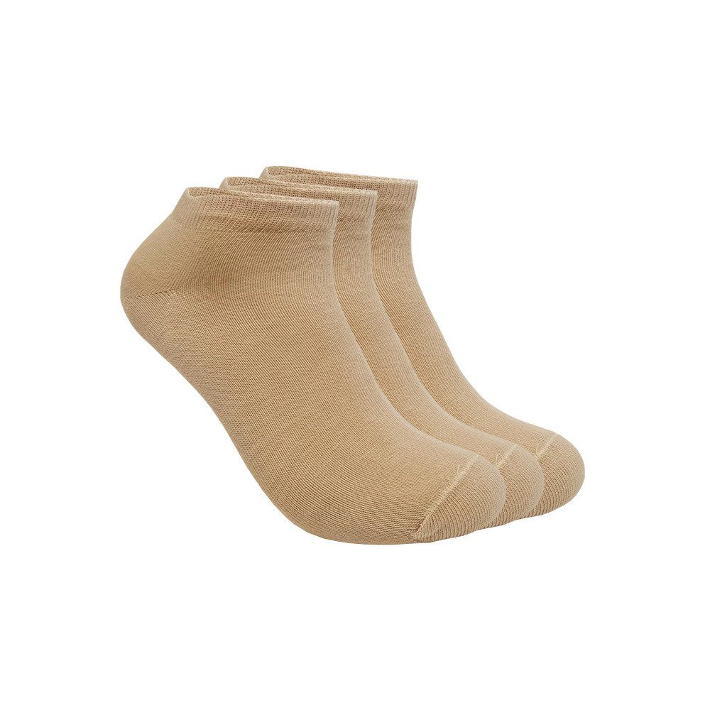 Max Lindner Sneakersocken für Damen und Herren (Set, 3-Paar) atmungsaktiv und hautfreundlich beige