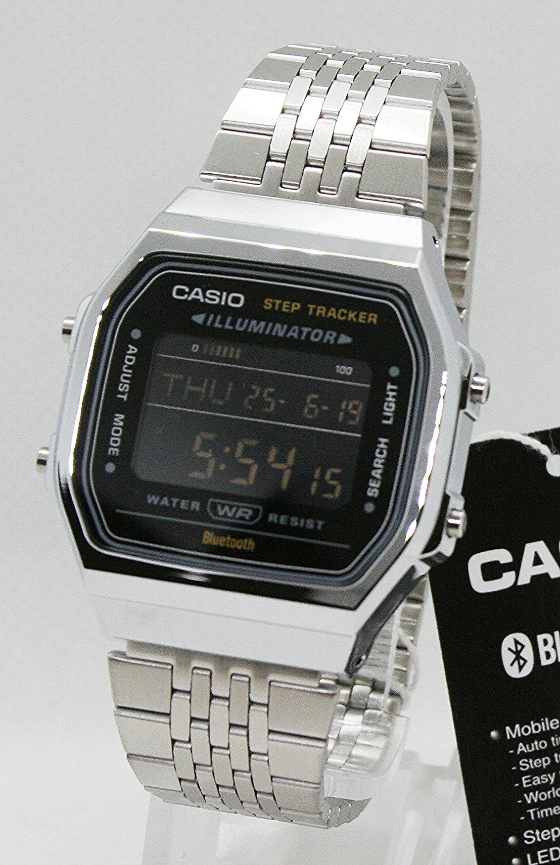 CASIO Digitaluhr Casio Damenuhr ABL-100WE-1BEF Bluetooth, (1-tlg) günstig online kaufen