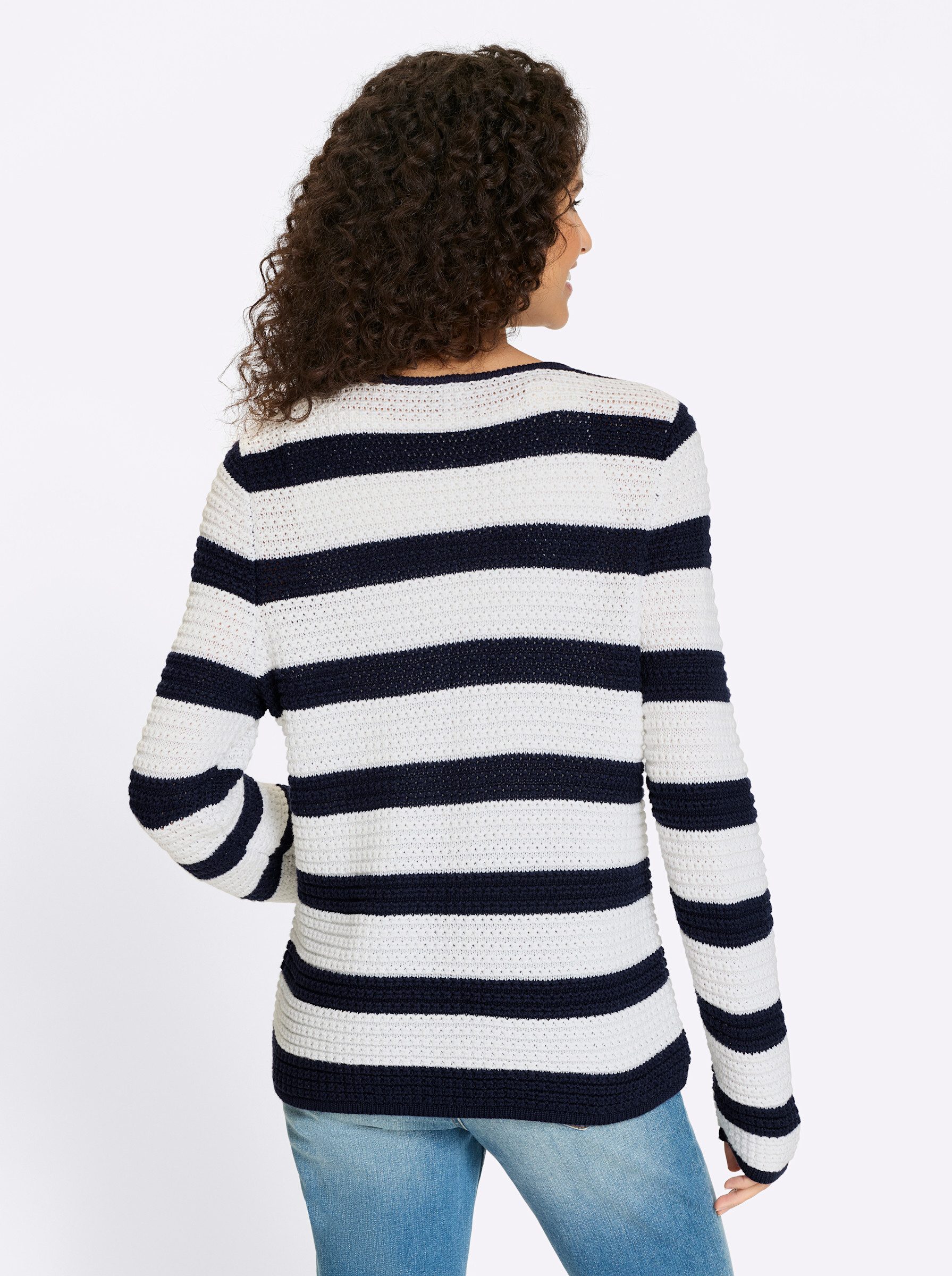heine Strickjacke Strickjacke Langarm