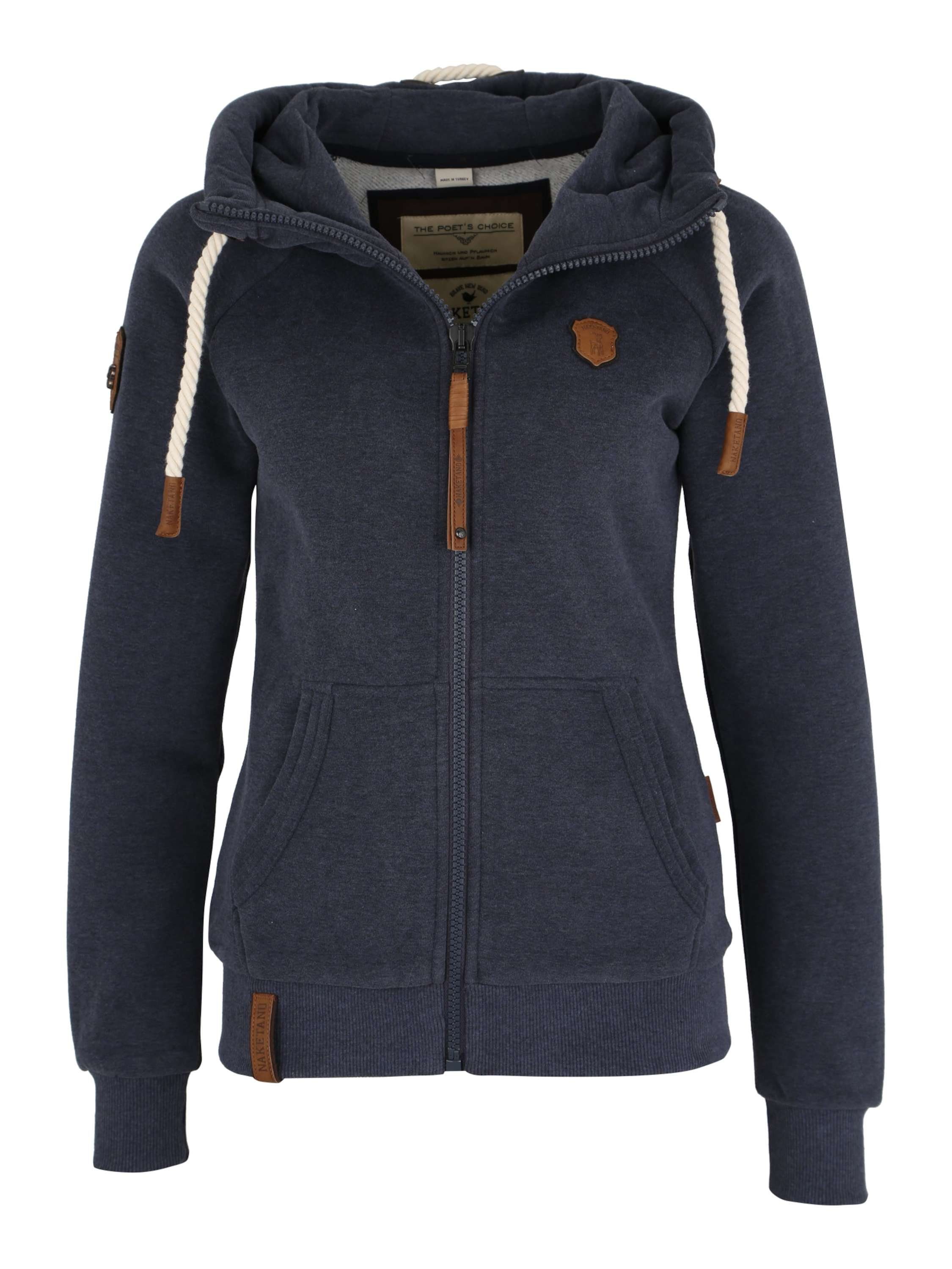 naketano Kapuzensweatjacke »Brazzo«, Hoody Jacke mit hohem naketano Kapuzensweatjacke »Brazzo« online kaufen | OTTO