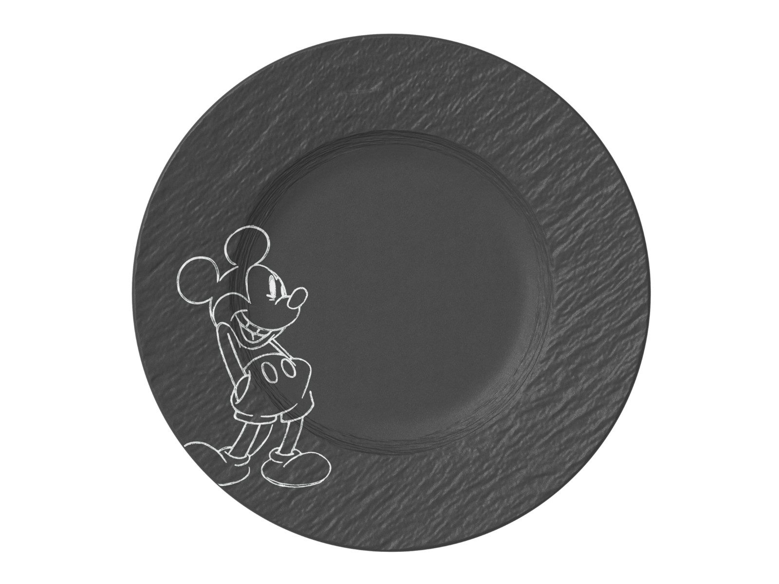 Villeroy & Boch Frühstücksteller Manufacture Rock - Mickey Mouse Frühstücksteller 22cm