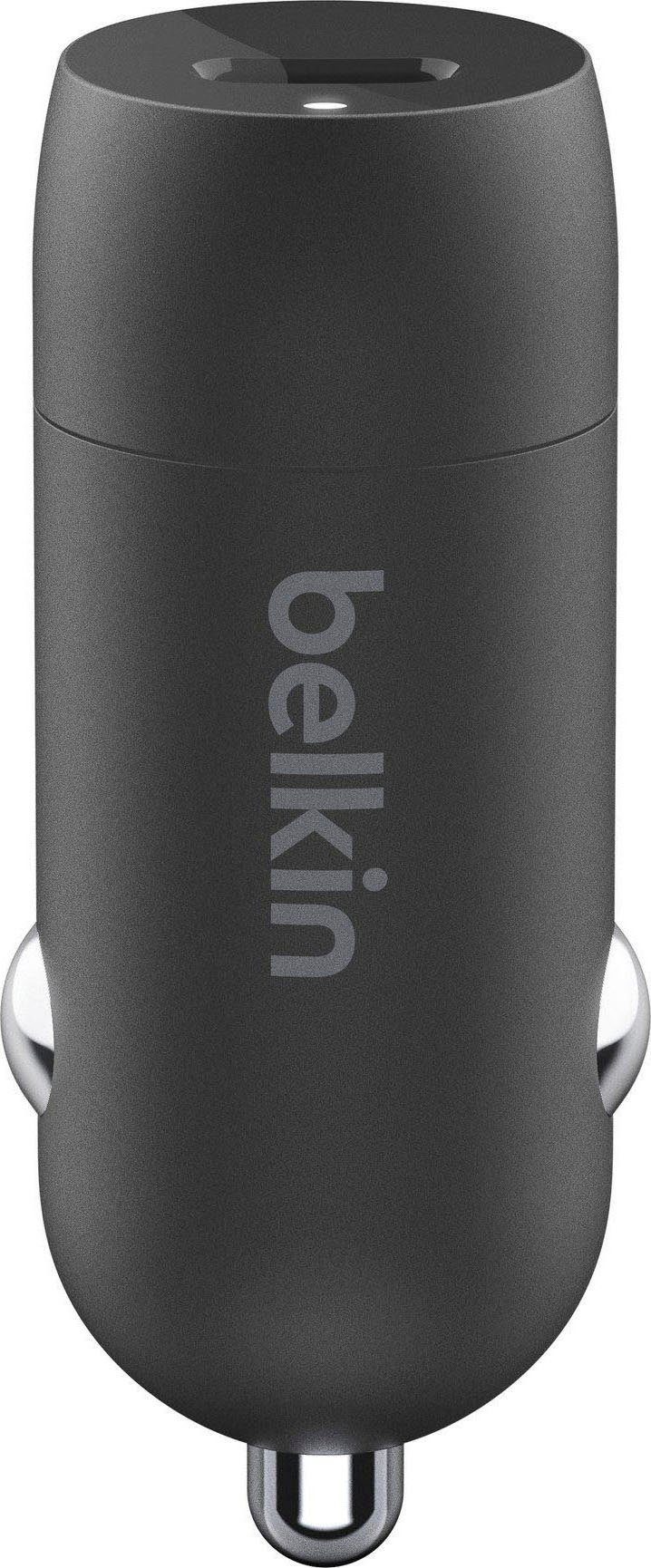 Belkin 20W USB-C Kfz-Ladegerät Delivery Autobatterie-Ladegerät mit Power