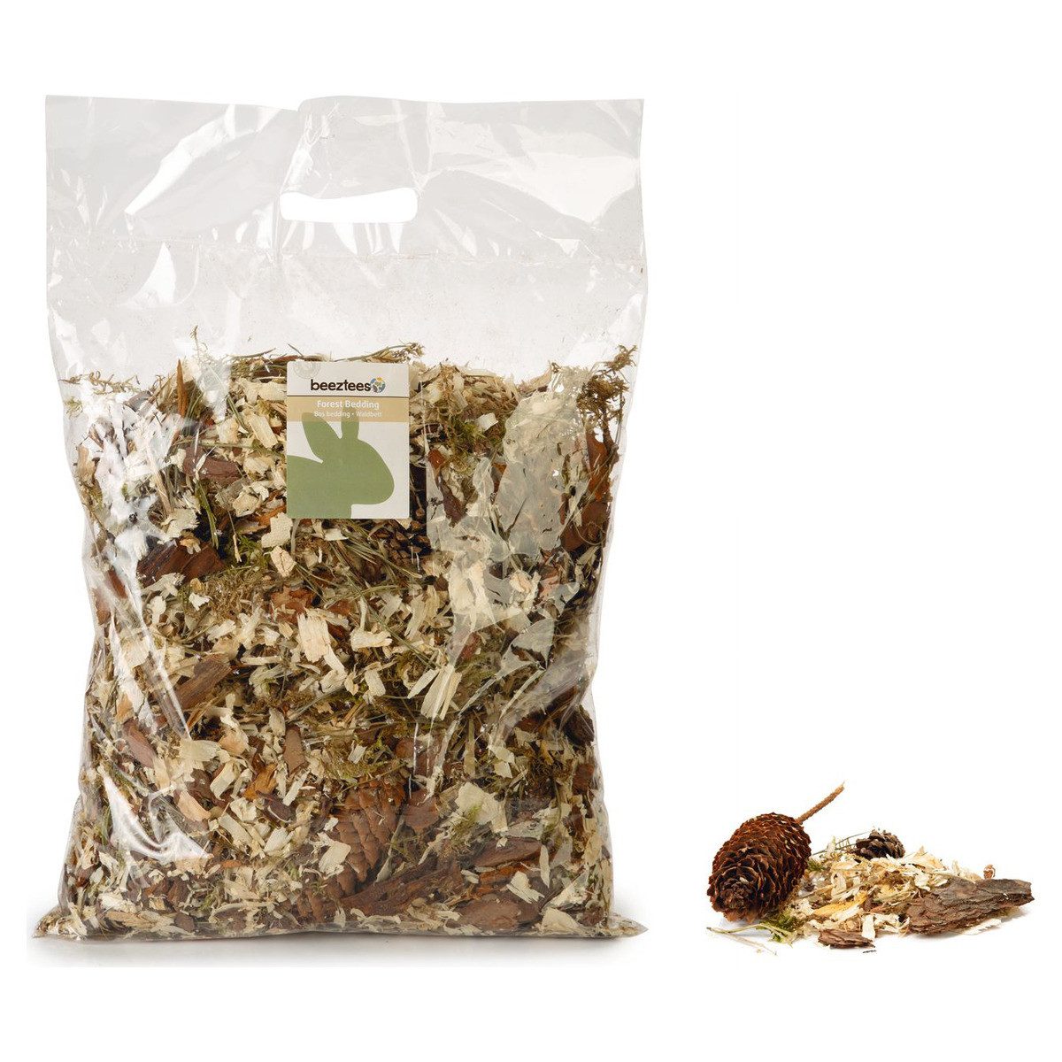 Beeztees Kleintierstreu Nager Streu Forest 800 g